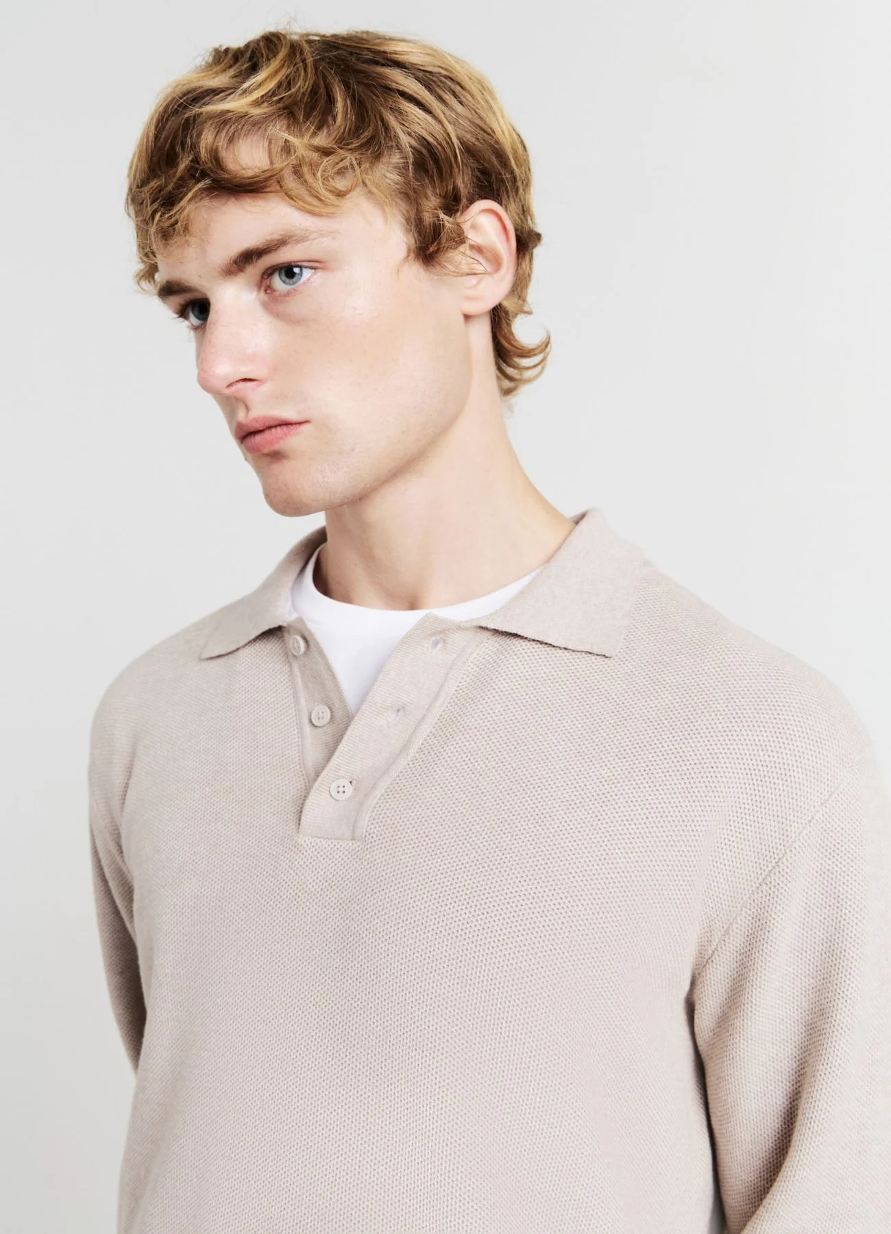 Maglia polo lavorata - Image 2