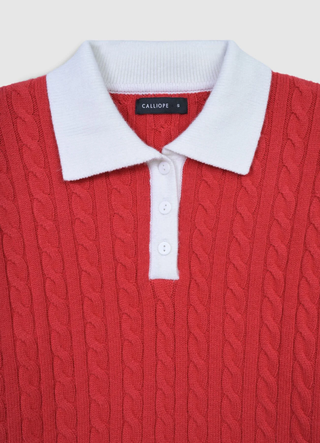 Maglia polo trecce - Image 6