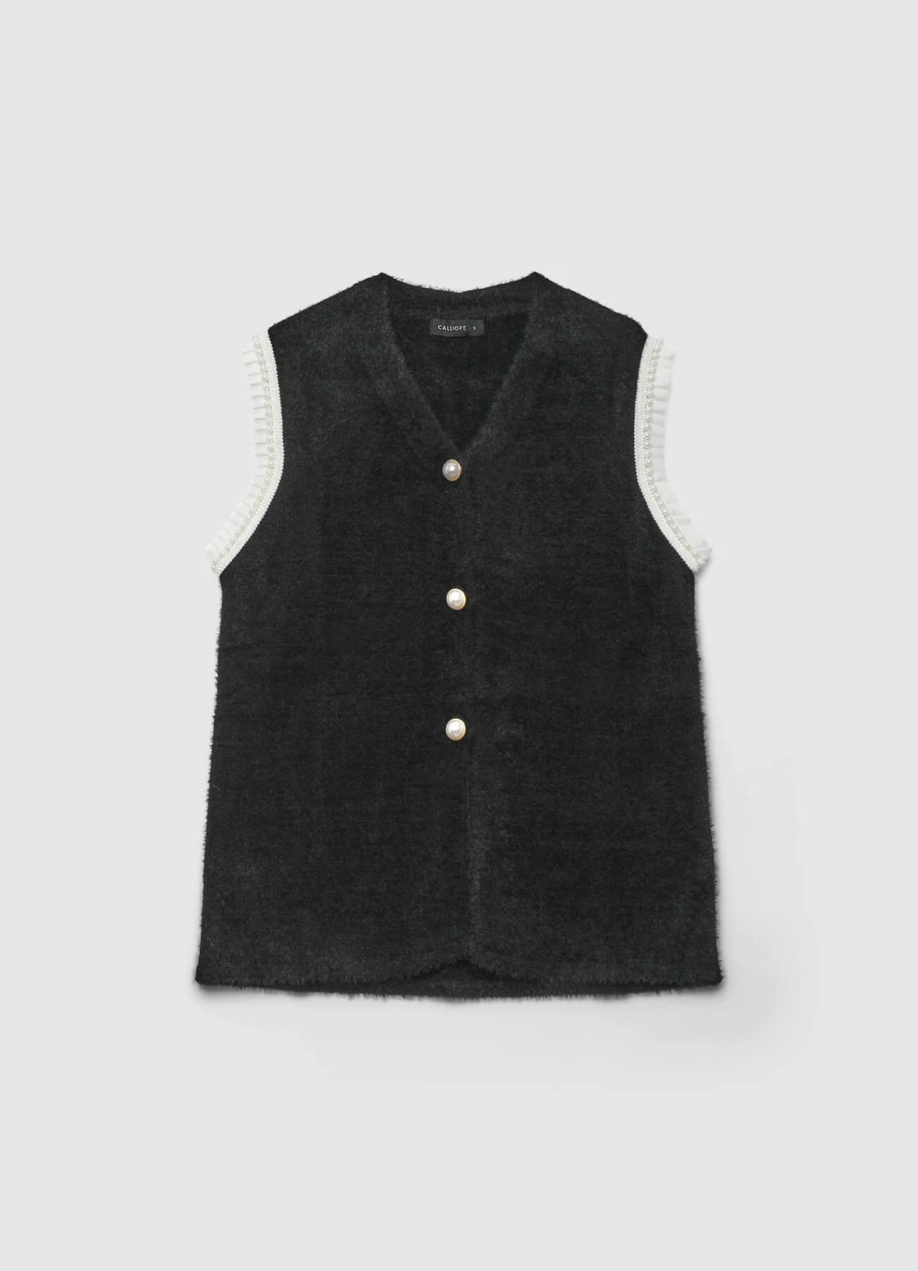 Maglia smanicata con passamaneria - Image 5
