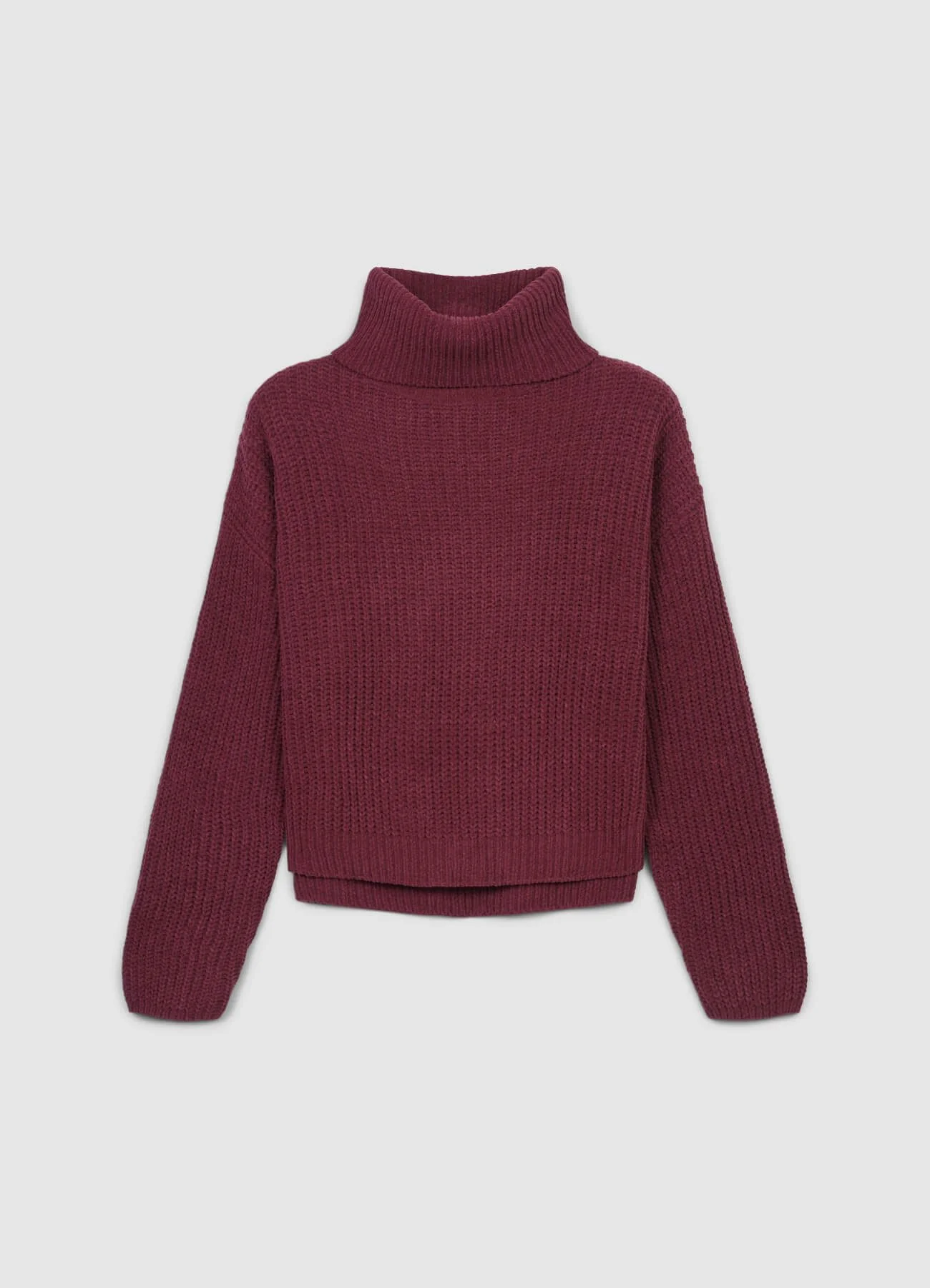 Maglione dolcevita tinta unita - Image 4