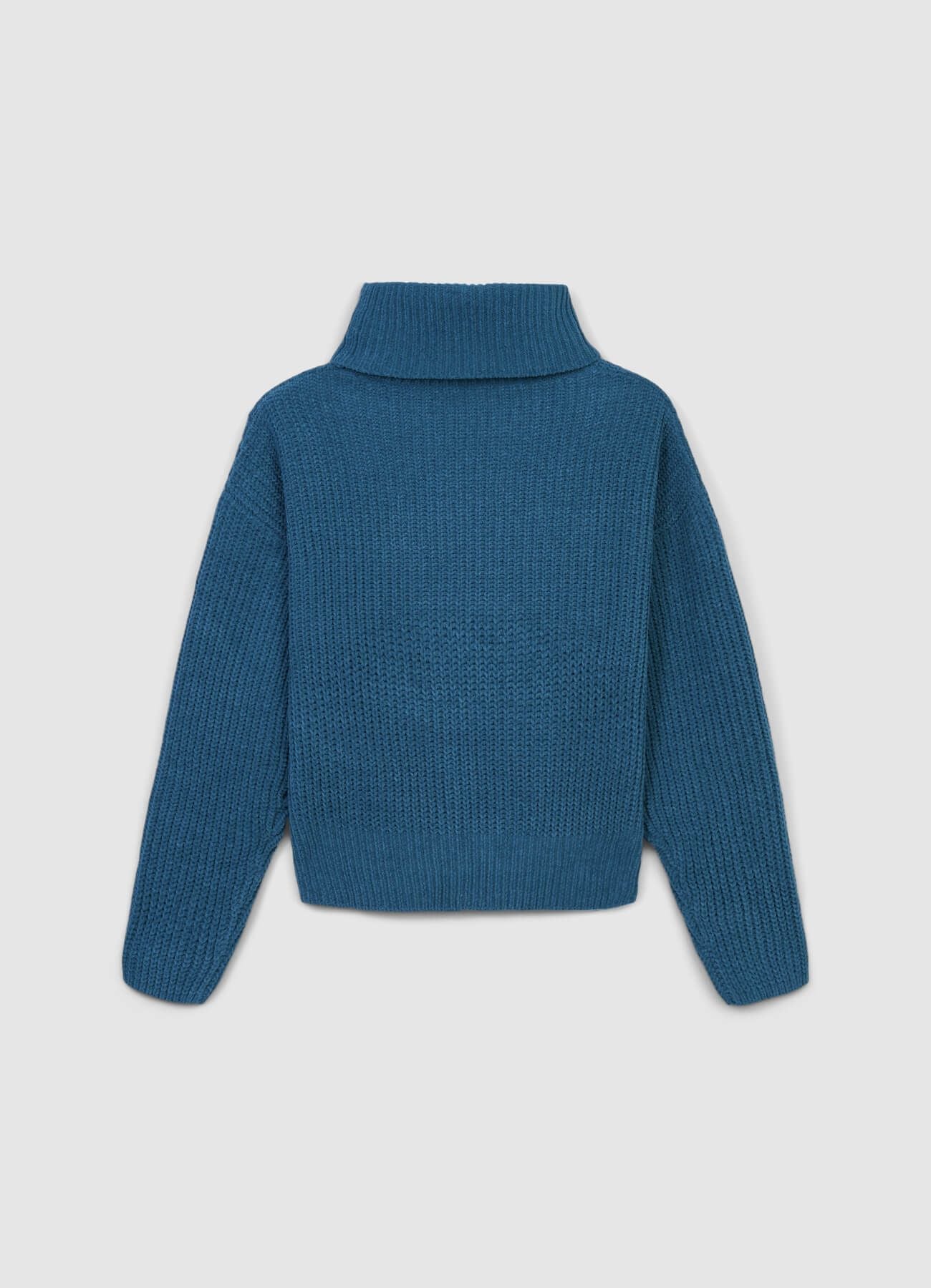 Maglione dolcevita tinta unita - Image 4