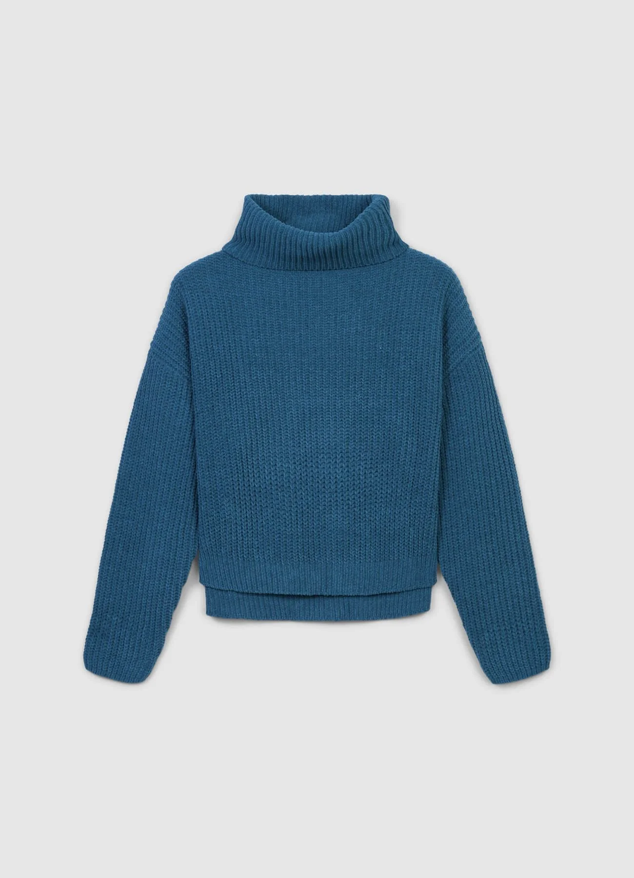 Maglione dolcevita tinta unita - Image 6