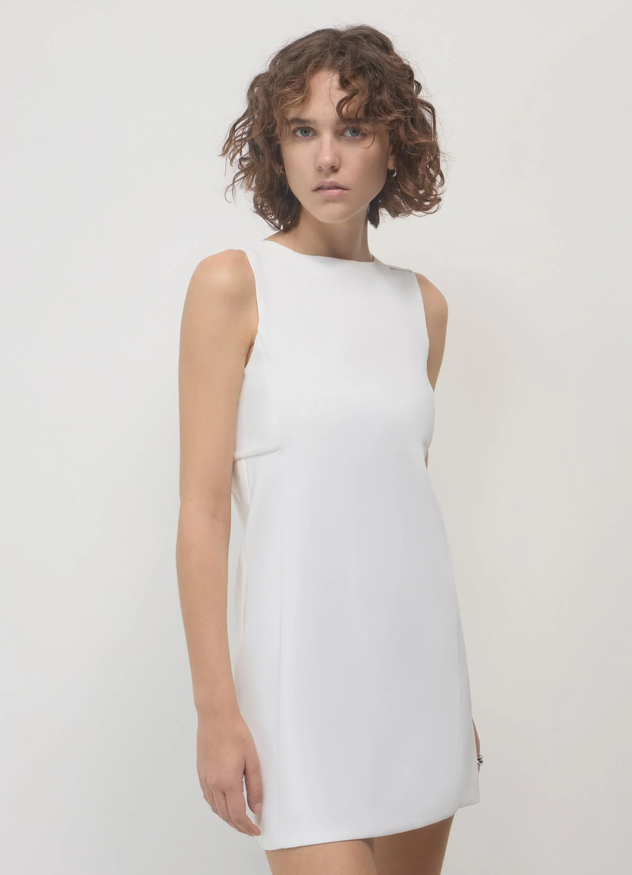 Minidress tinta unita