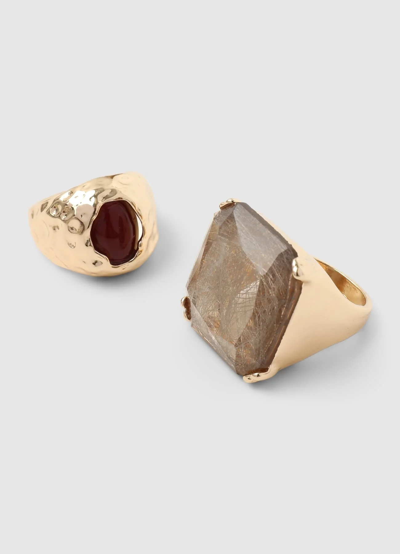 Pack 2 anelli con pietre - Image 3