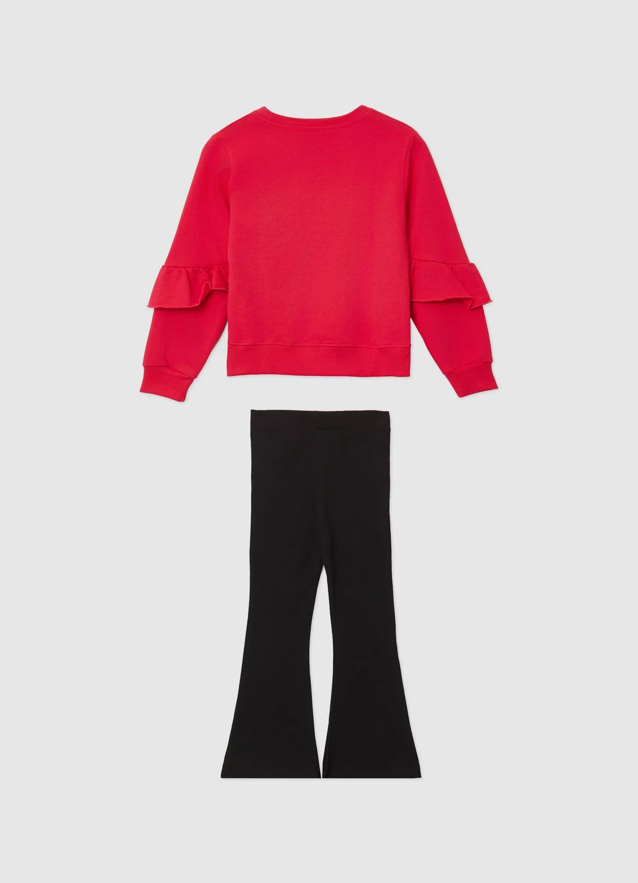 Pack 2 felpa con stampa Minnie e pantaloni flare - Image 4