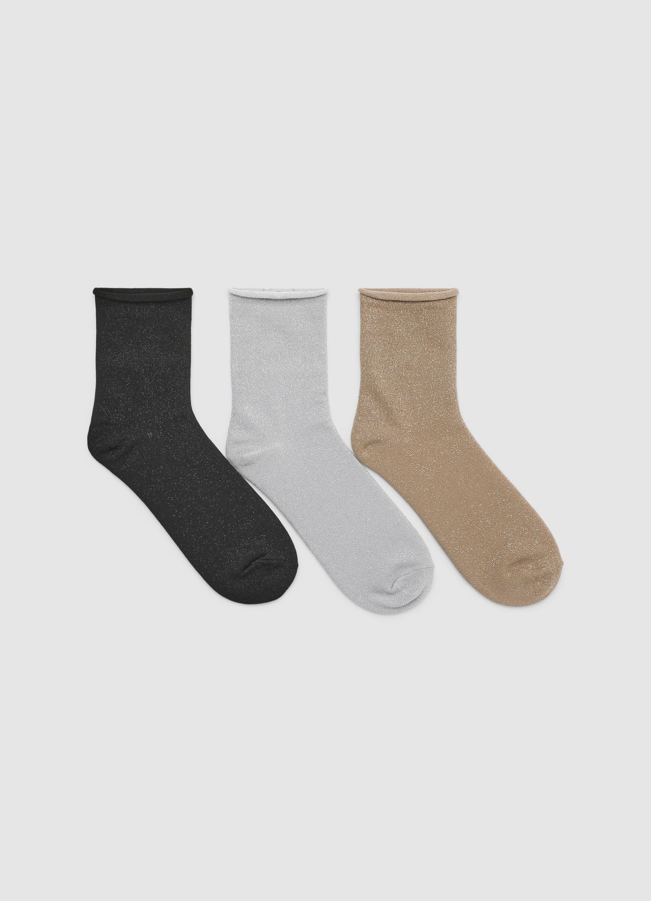 Pack 3 calze con effetto luccicante - Image 3