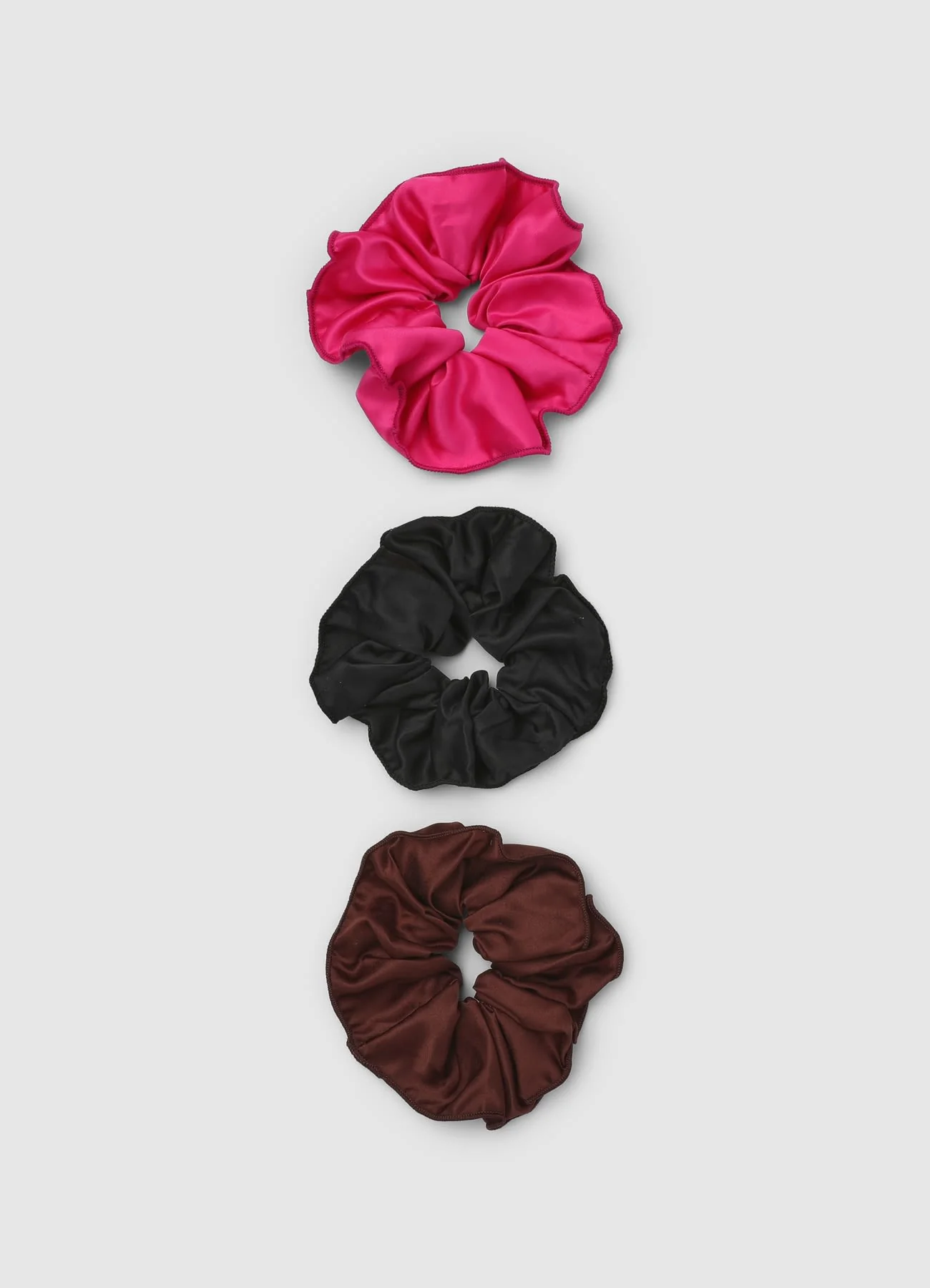 Pack 3 elastici per capelli similsatin - Image 3