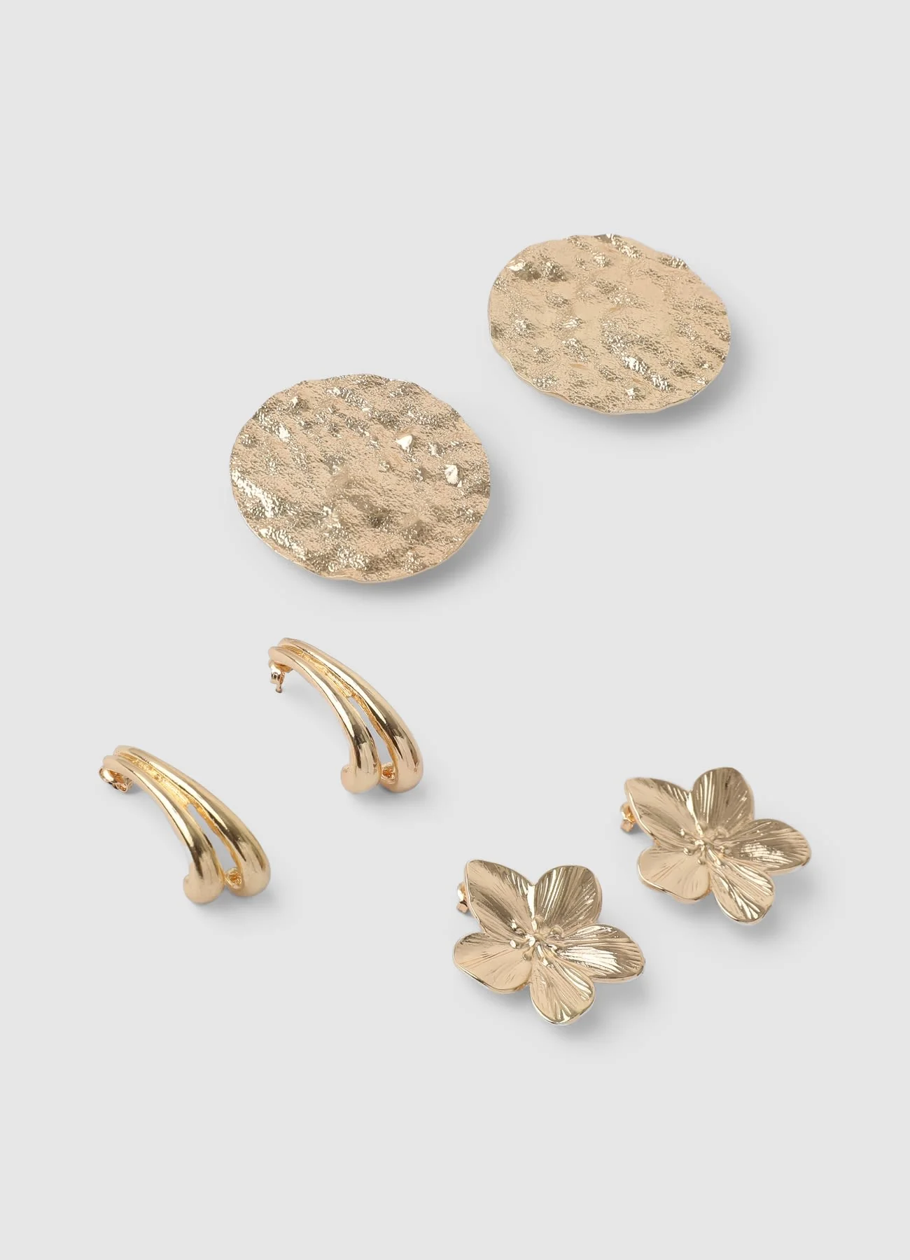 Pack 3 orecchini bold - Image 4
