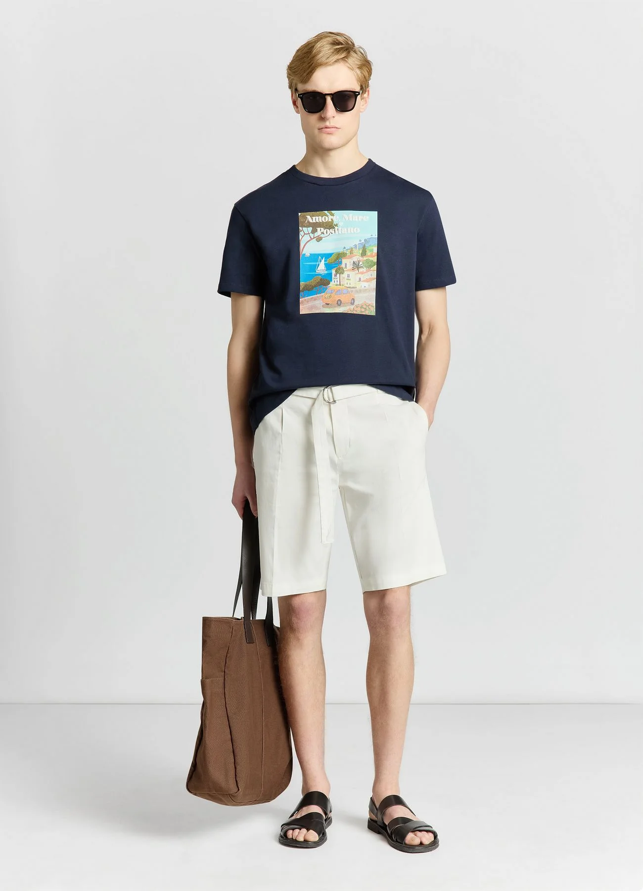 Pantaloncini bermuda con cintura - Image 3