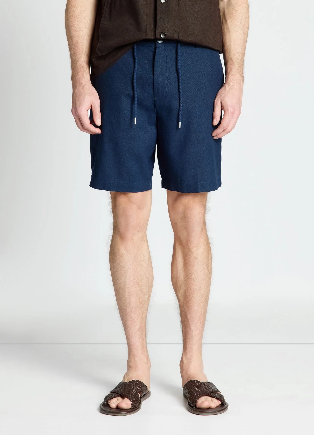 Pantaloncini bermuda misto lino - Image 2