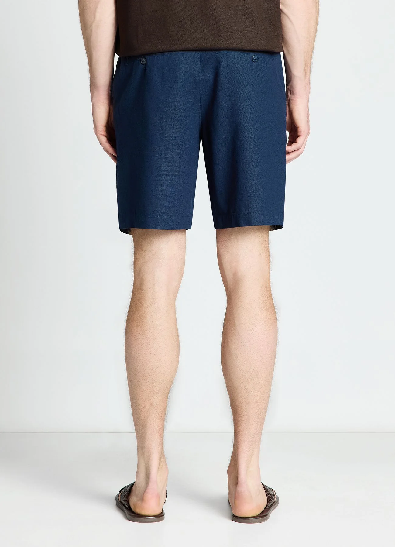 Pantaloncini bermuda misto lino - Image 3