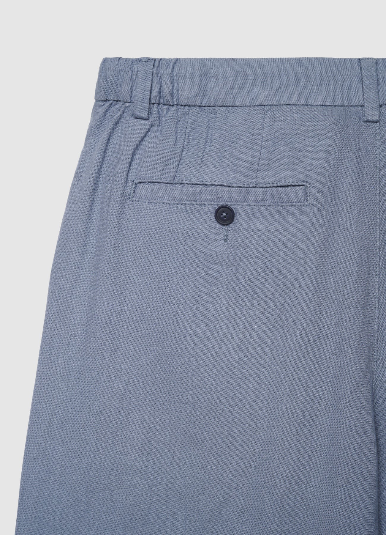 Pantaloncini bermuda misto lino - Image 4