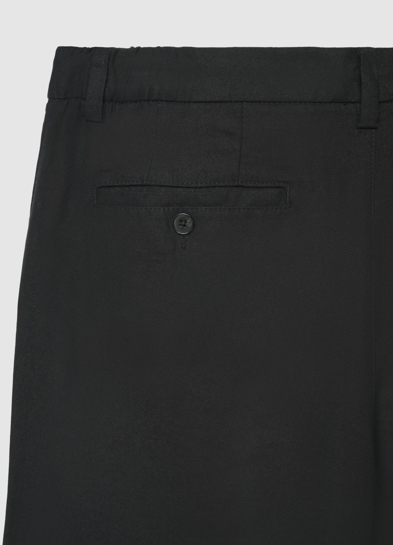 Pantaloncini bermuda misto lino - Image 4