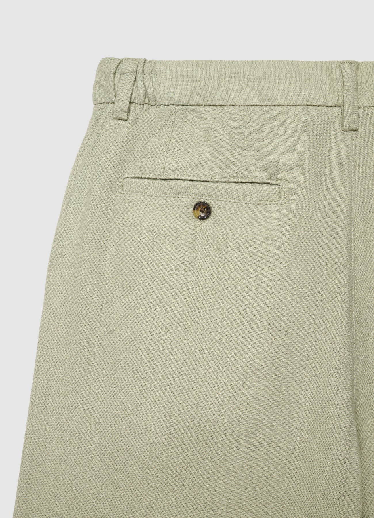 Pantaloncini bermuda misto lino - Image 4
