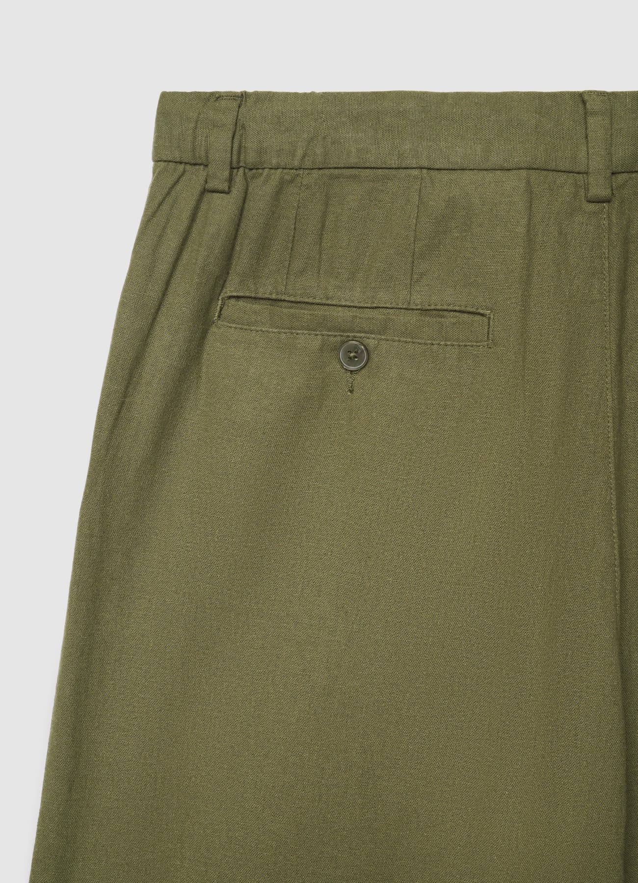Pantaloncini bermuda misto lino - Image 4