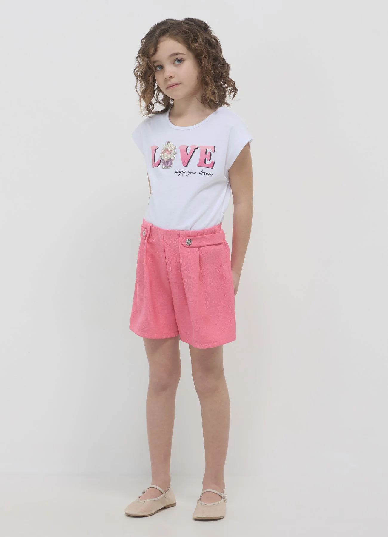 Pantaloncini bottoni gioiello - Image 3