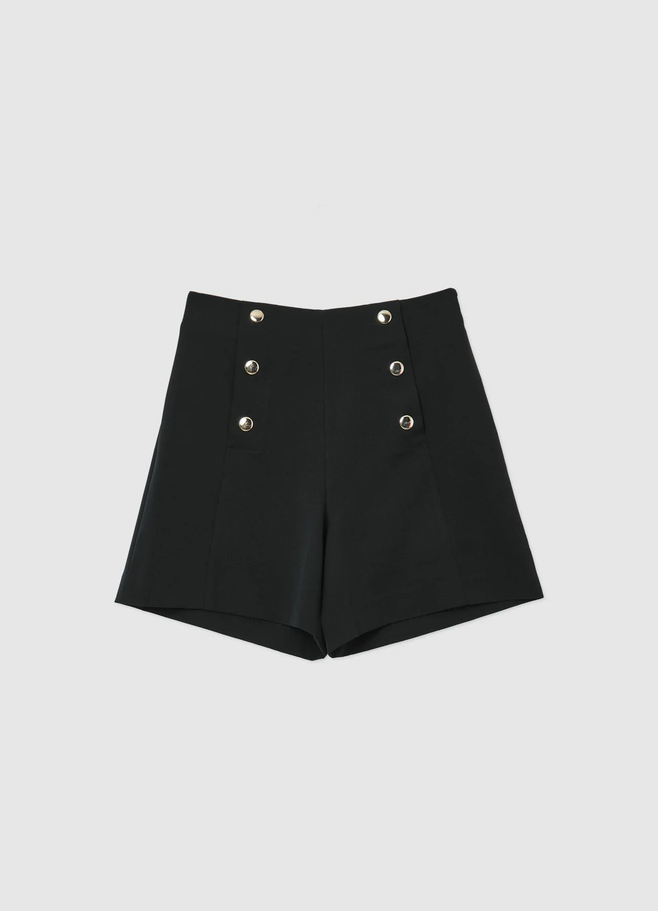 Pantaloncini bottoni oro - Image 4