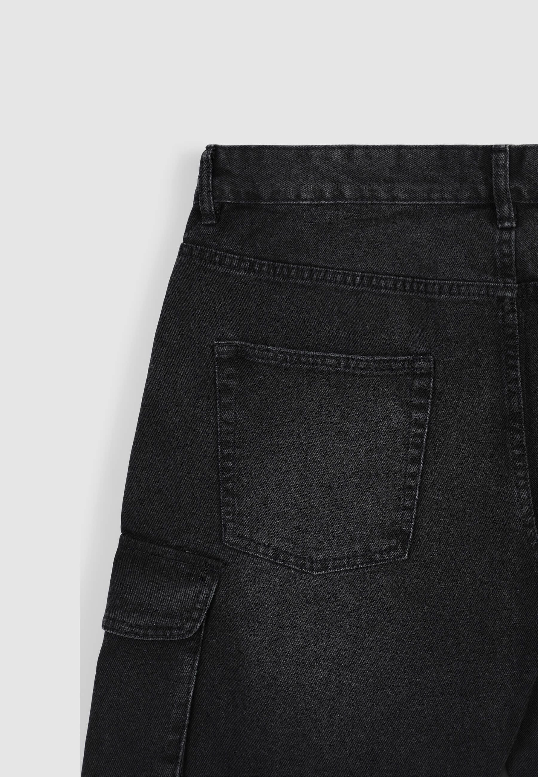 Pantaloncini cargo denim - Image 5