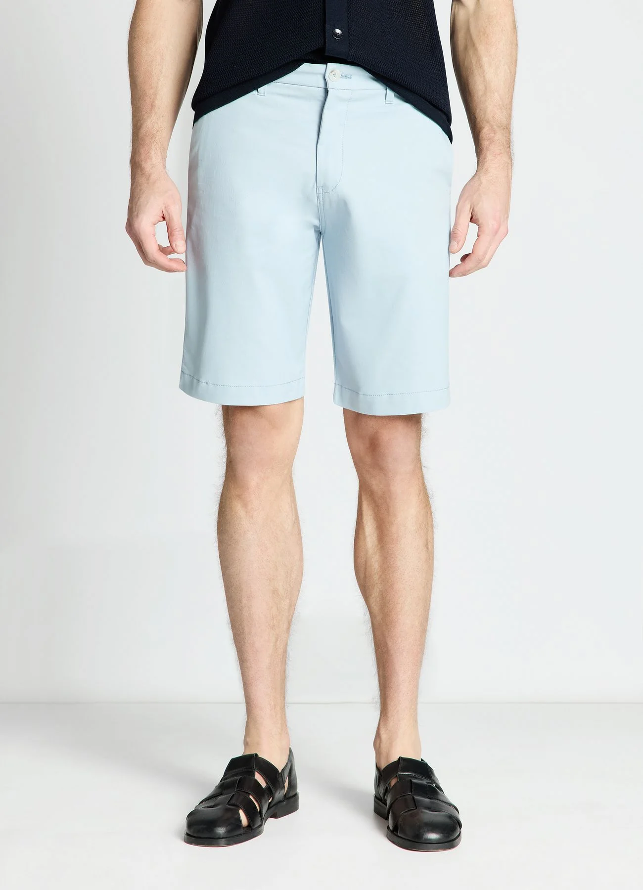 Pantaloncini chino a tinta unita - Image 2