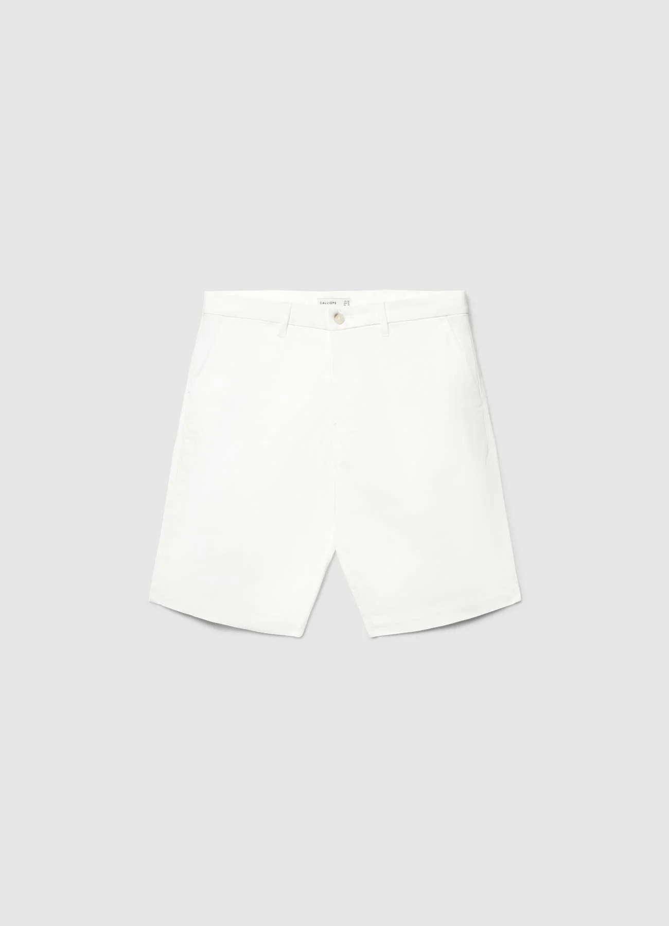 Pantaloncini chino a tinta unita - Image 4