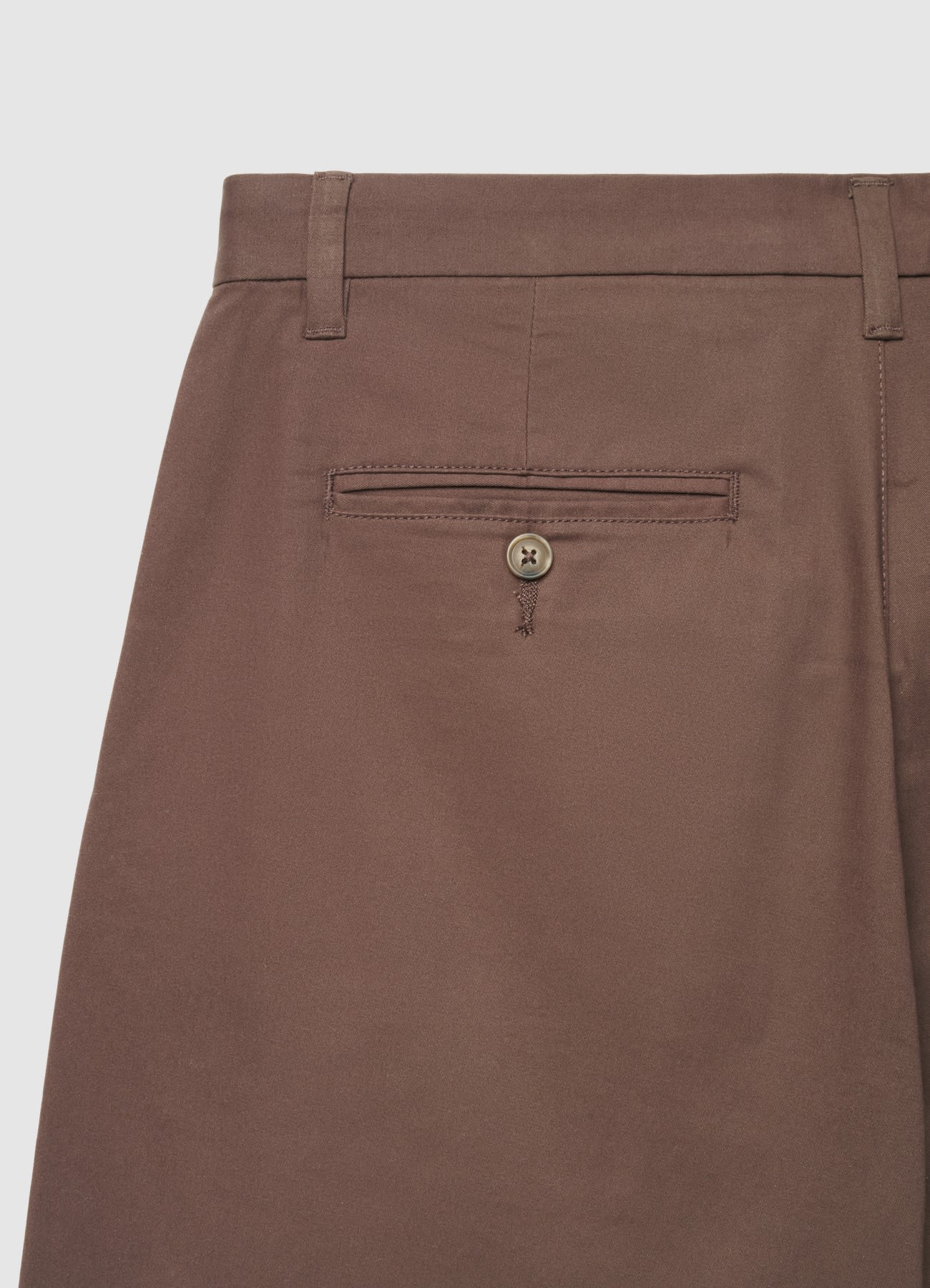 Pantaloncini chino a tinta unita - Image 6