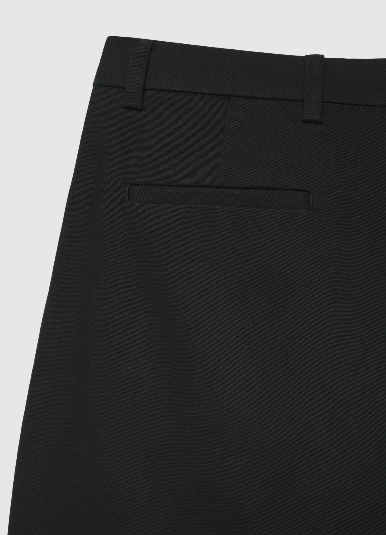 Pantaloncini chino ampi a tinta unita - Image 5