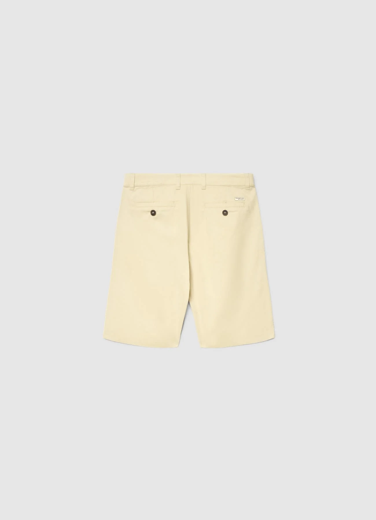 Pantaloncini chino con tinta unita - Image 2