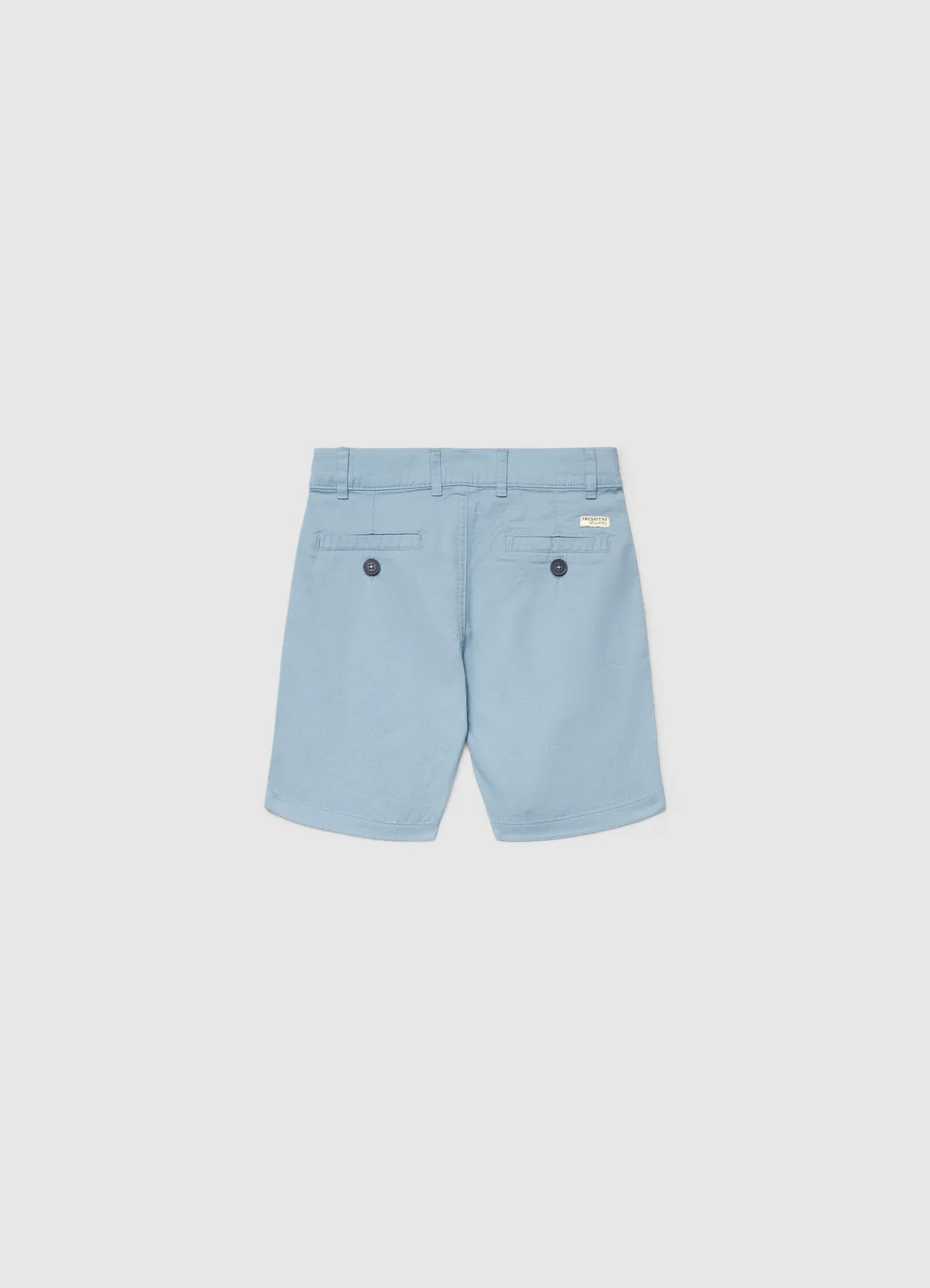 Pantaloncini chino con tinta unita - Image 2
