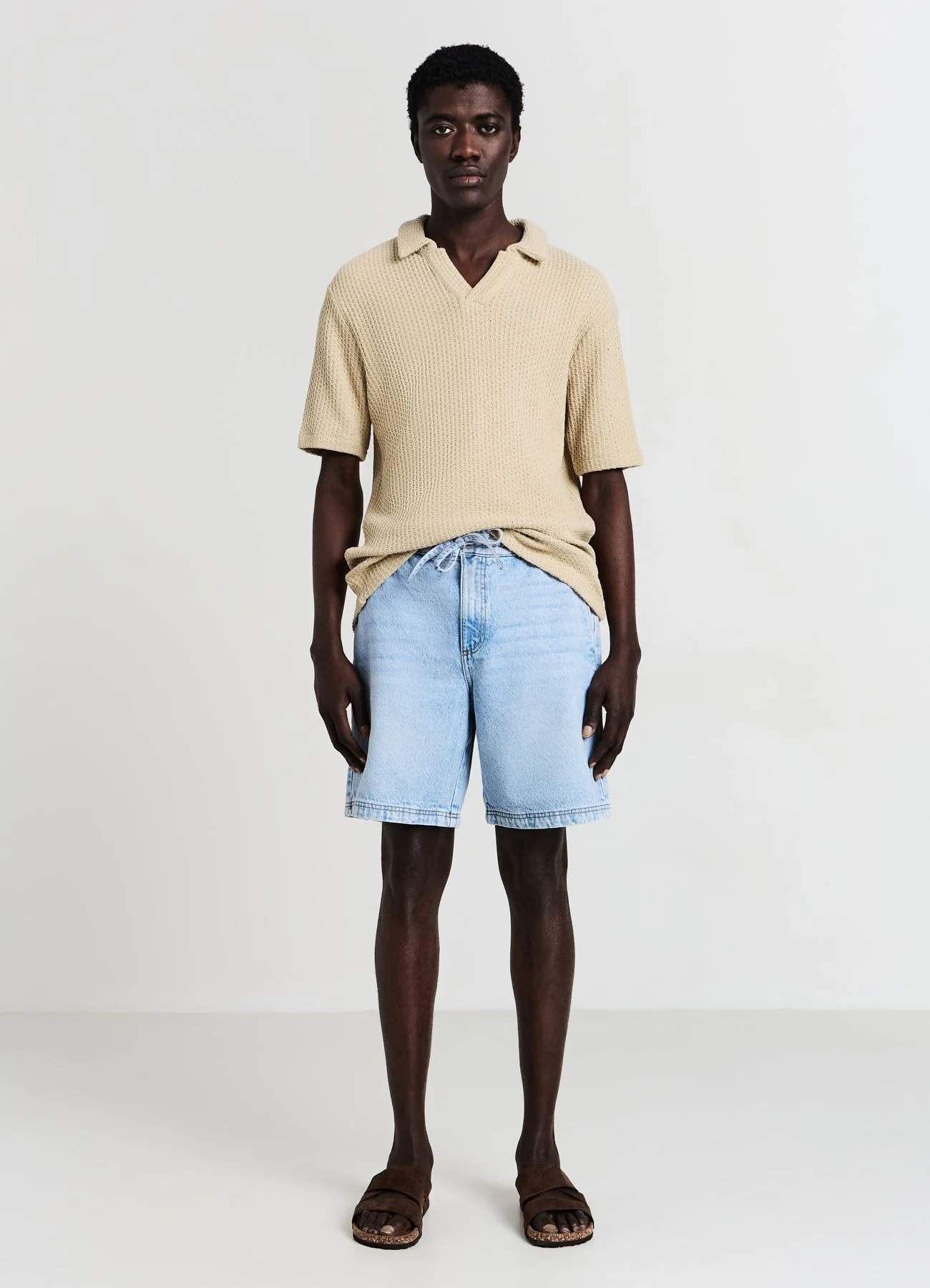 Pantaloncini chino di jeans - Image 4