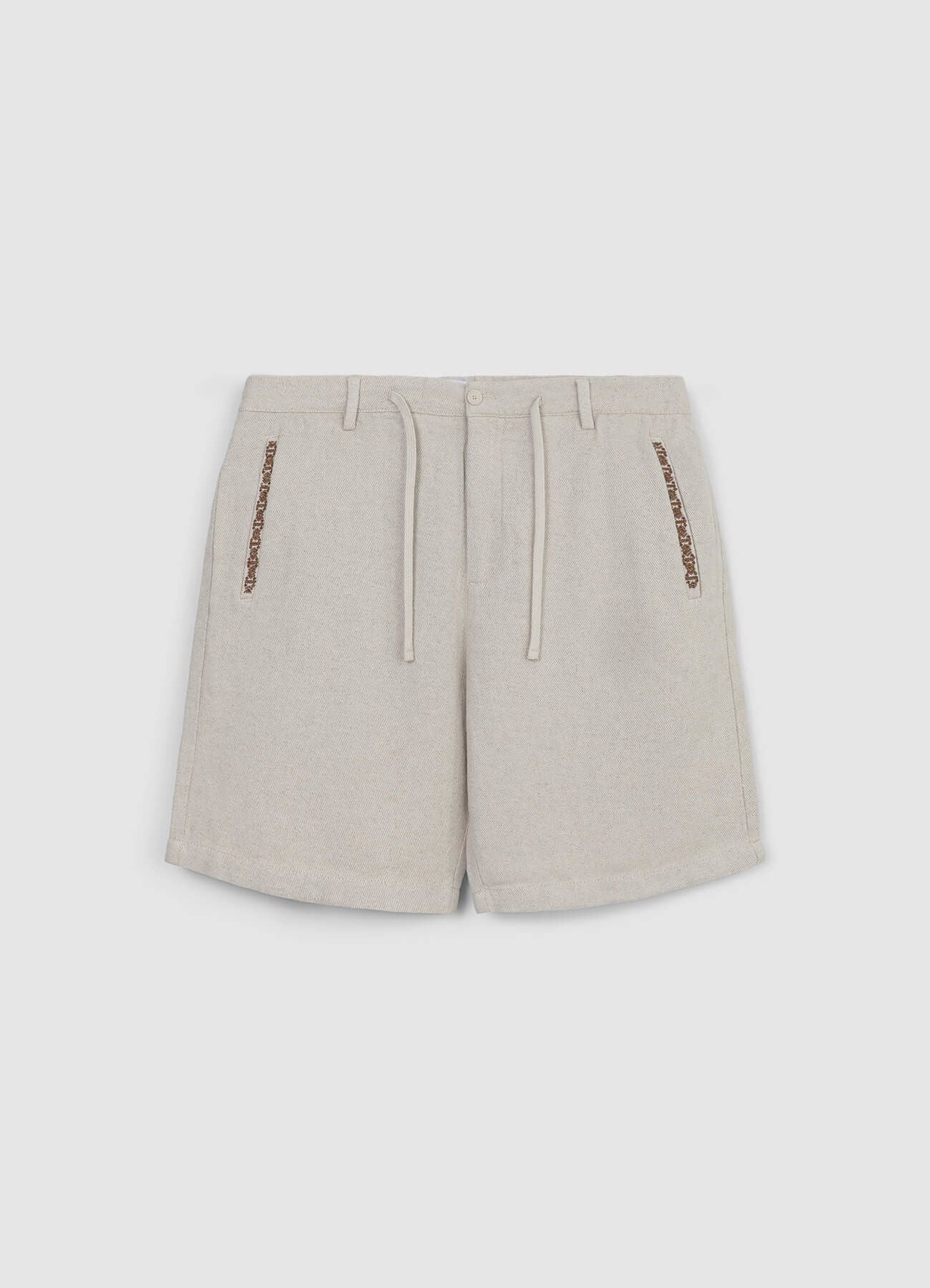 Pantaloncini chino tasche ricamo - Image 6
