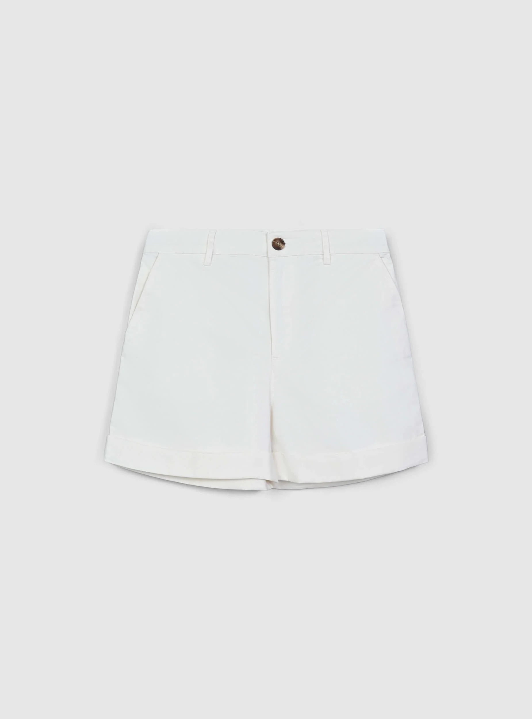 Pantaloncini chino tinta unita - Image 4