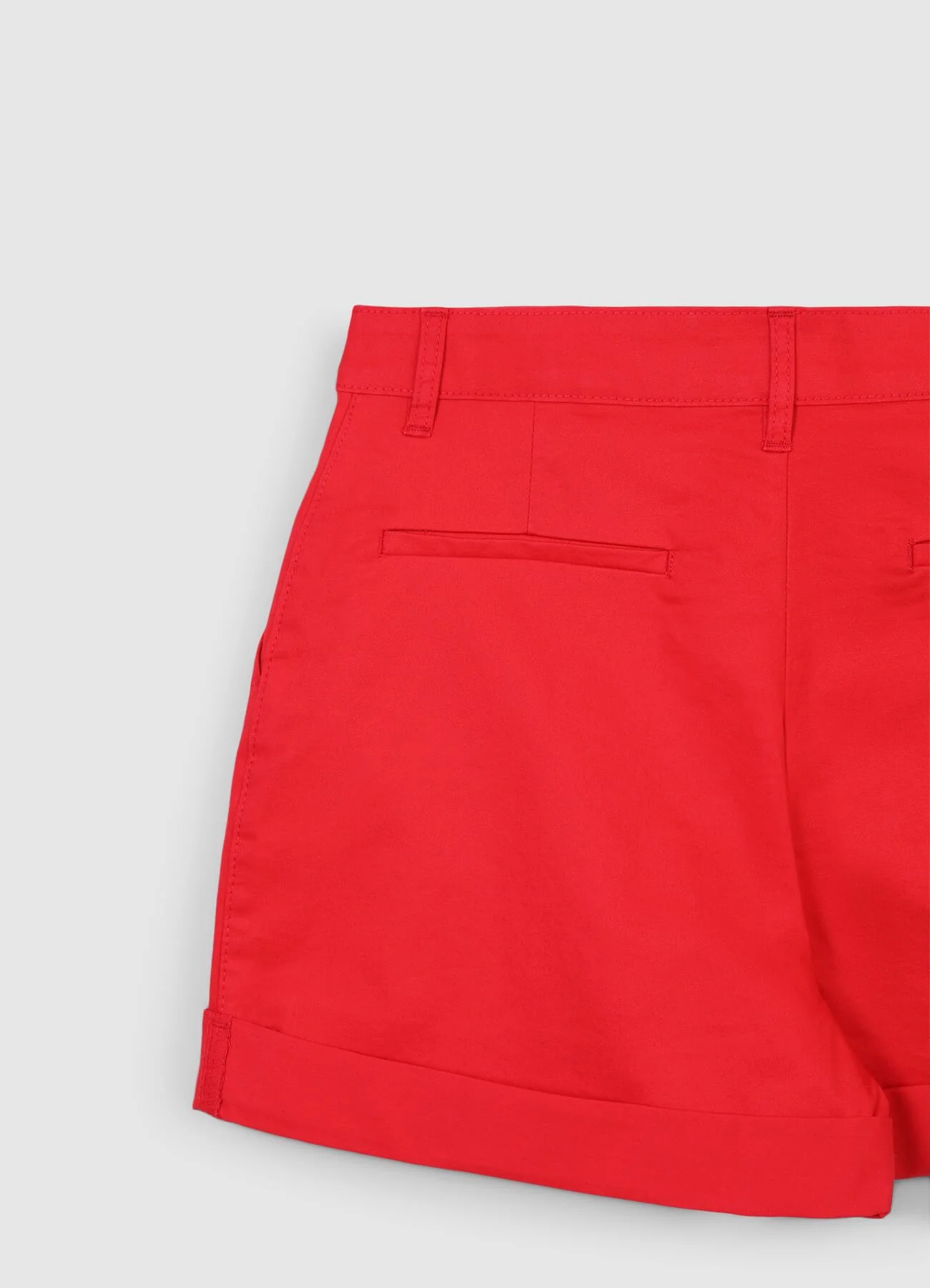 Pantaloncini chino tinta unita - Image 4