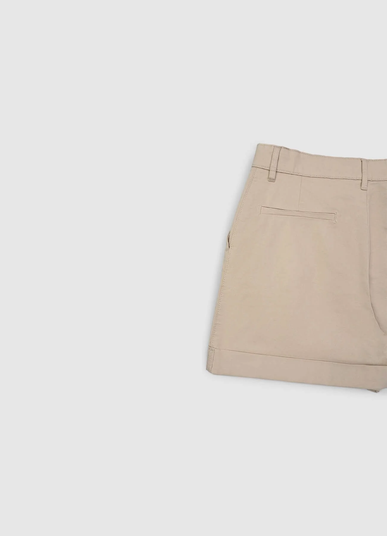 Pantaloncini chino tinta unita - Image 5