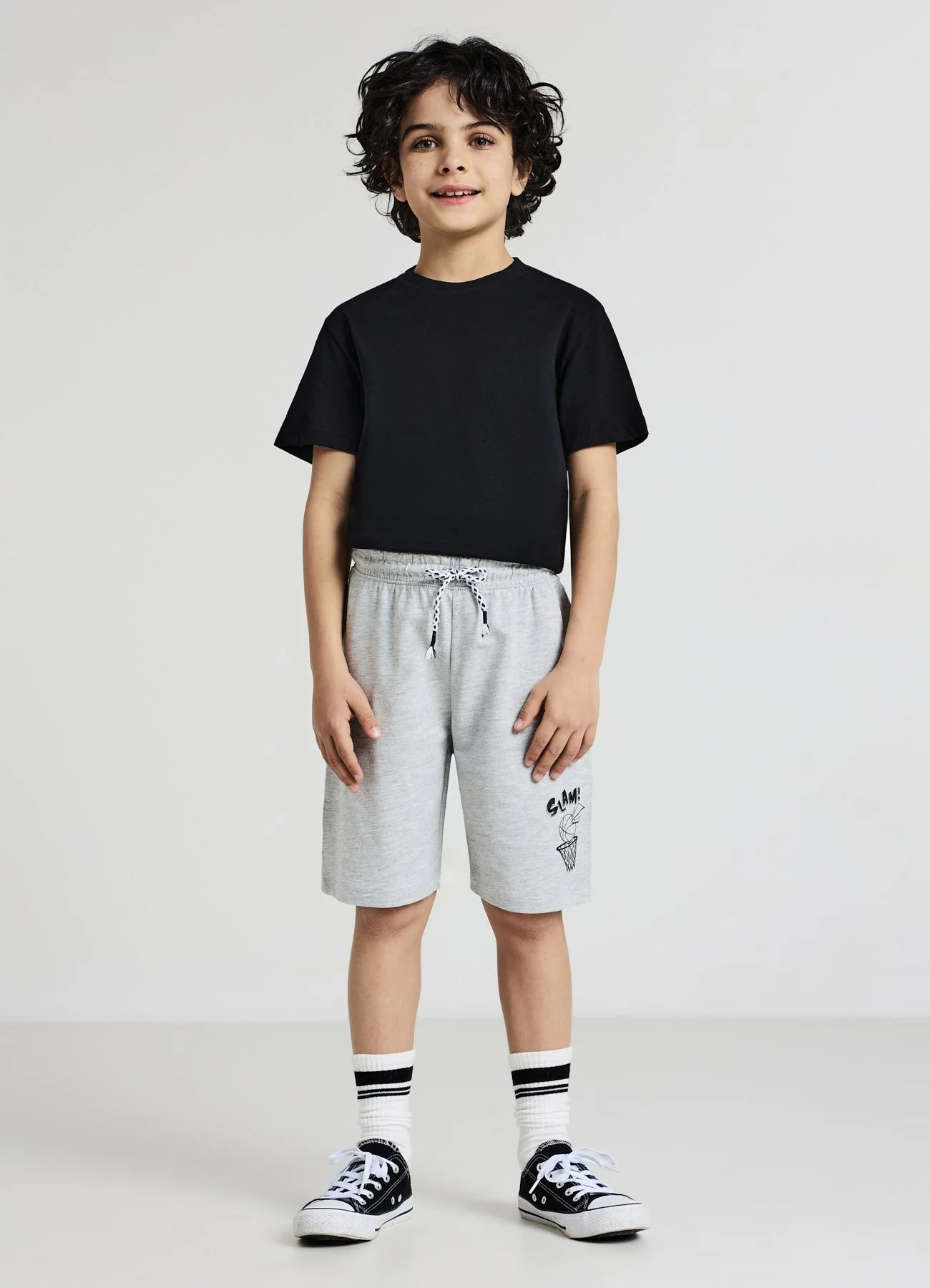 Pantaloncini con scritte