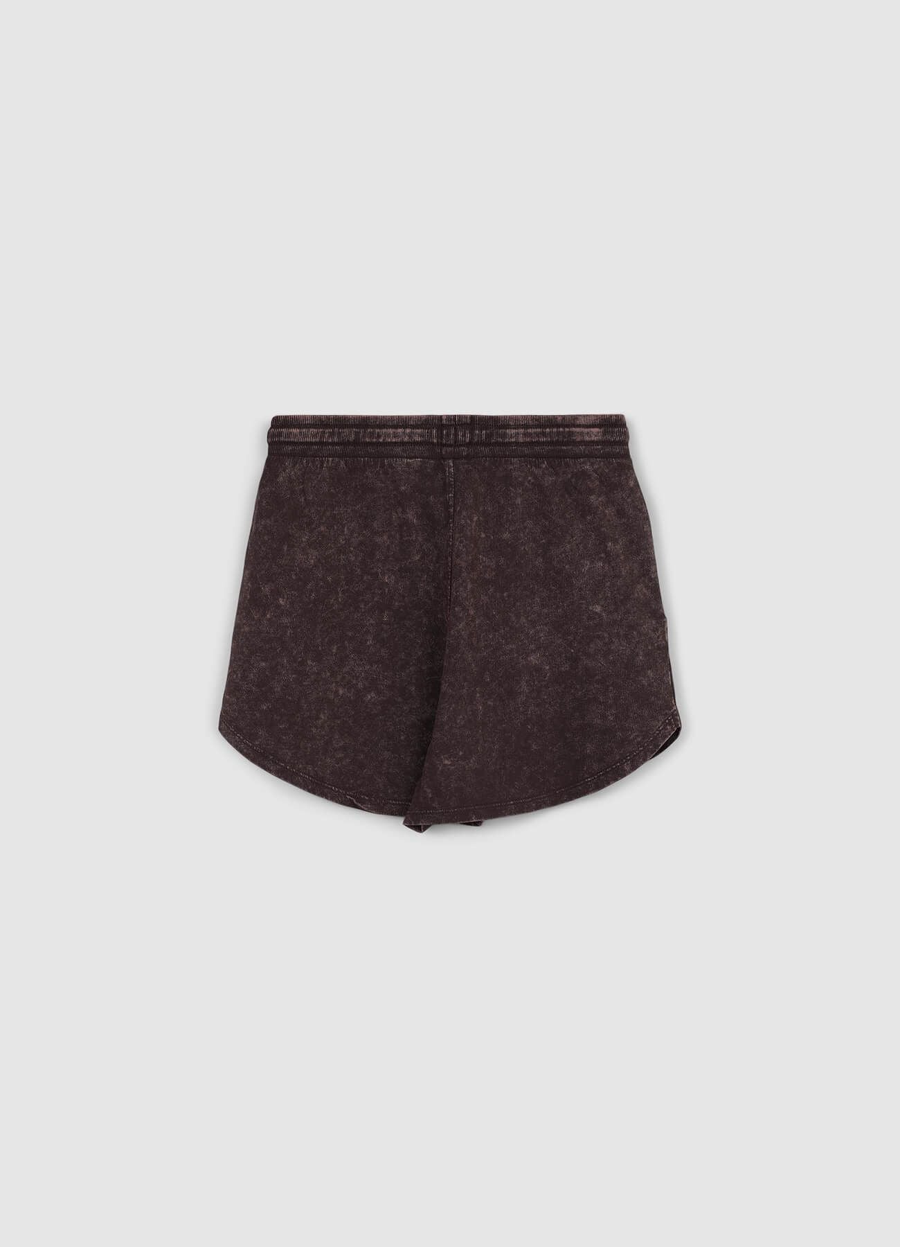 Pantaloncini effetto slavato