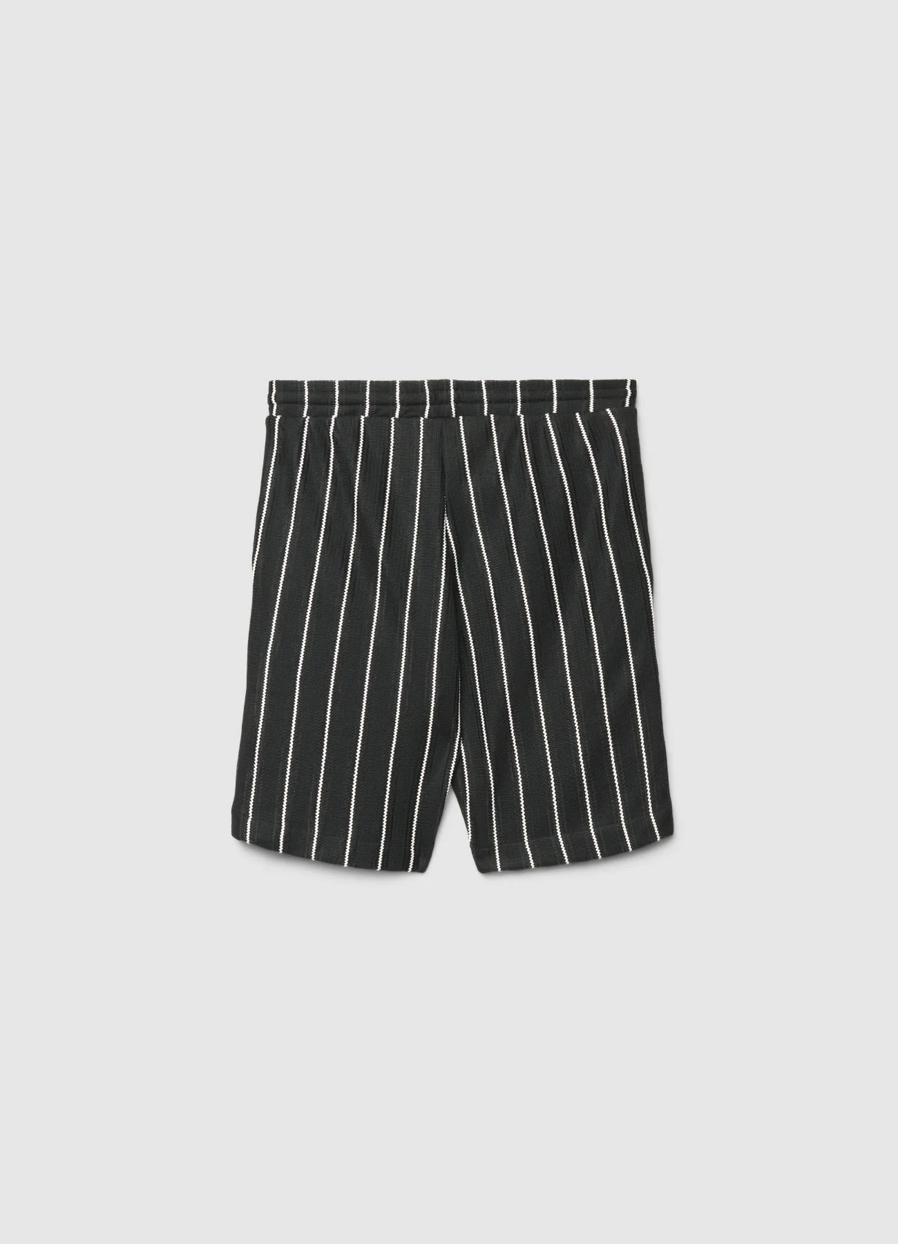 Pantaloncini ginnici a righe con coulisse - Image 5