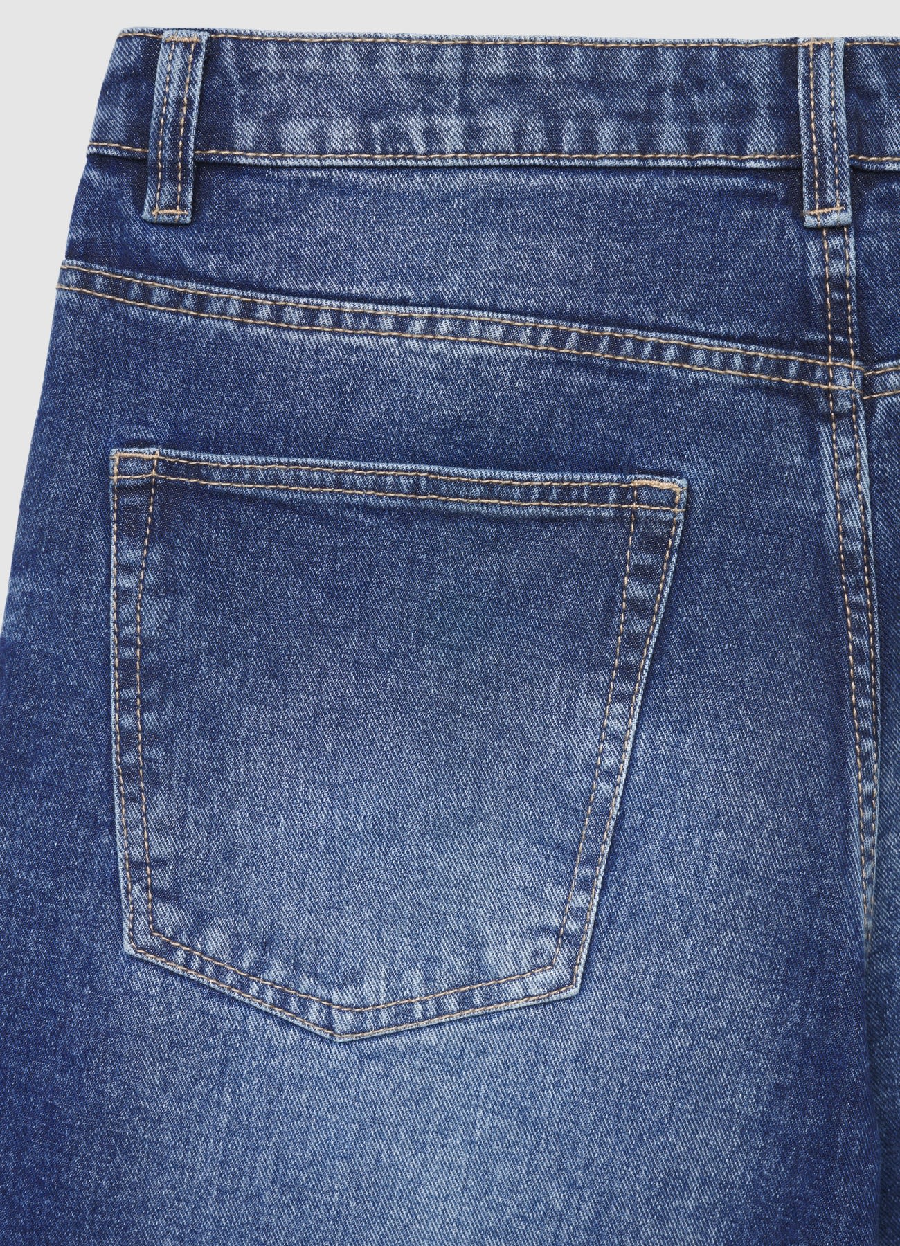 Pantaloncini in denim baggy - Image 6