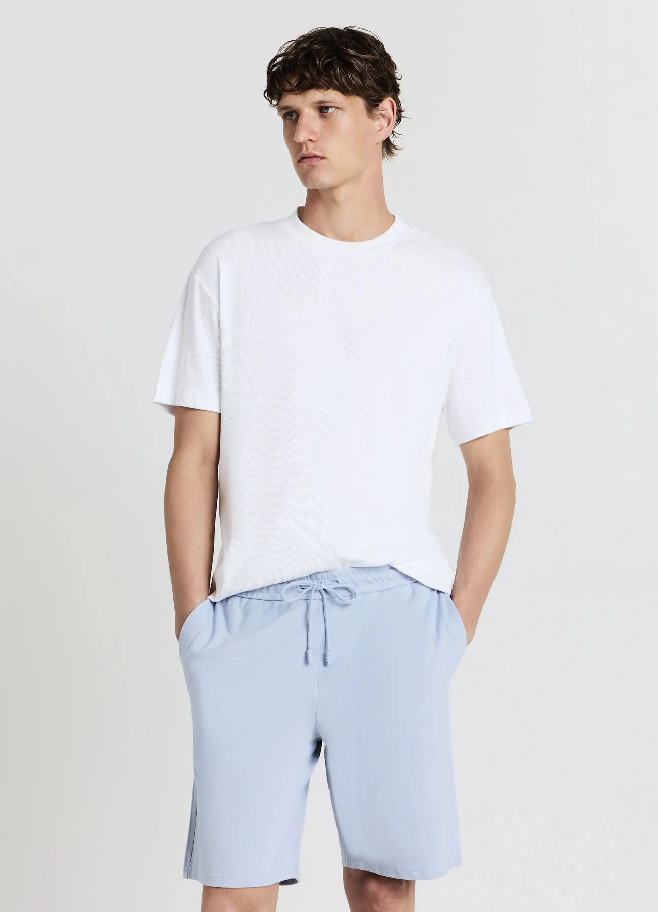 Pantaloncini in piquet - Image 2