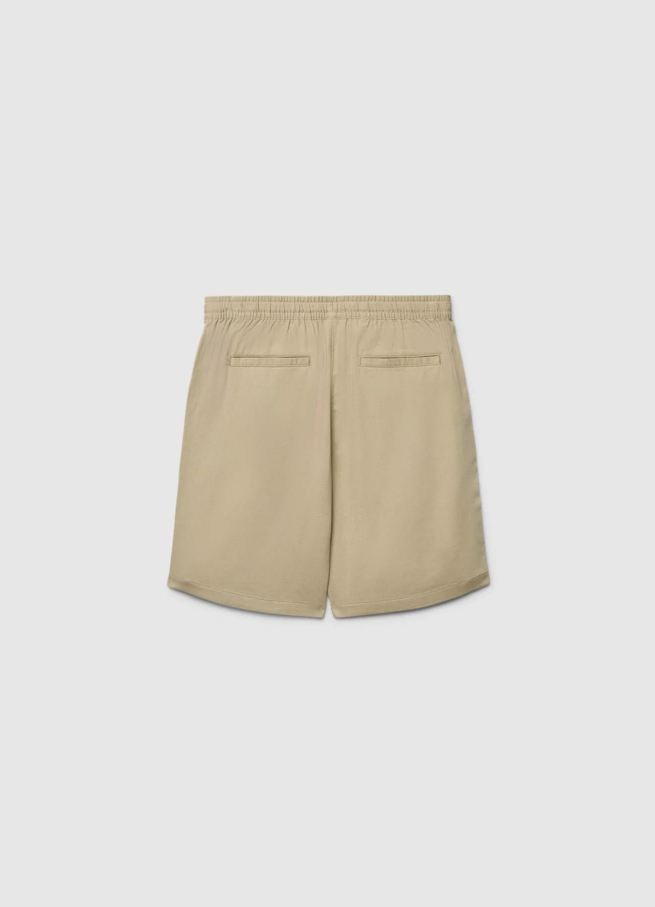 Pantaloncini jogger misto lino - Image 5