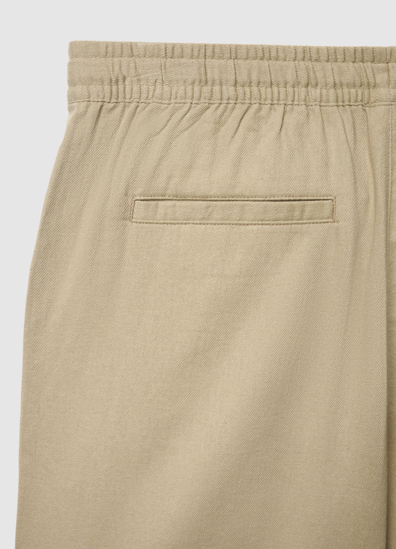 Pantaloncini jogger misto lino - Image 6