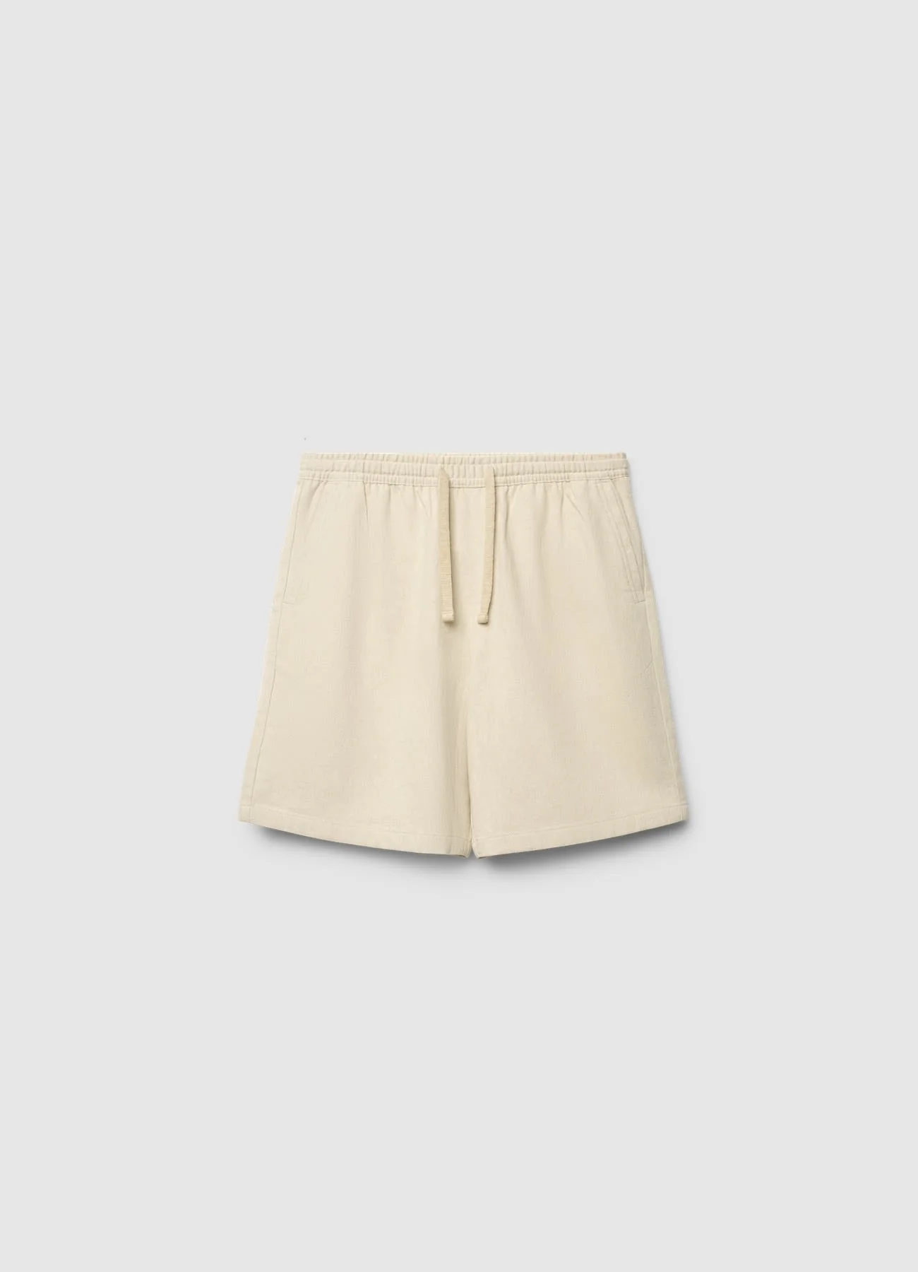 Pantaloncini jogger misto lino - Image 5