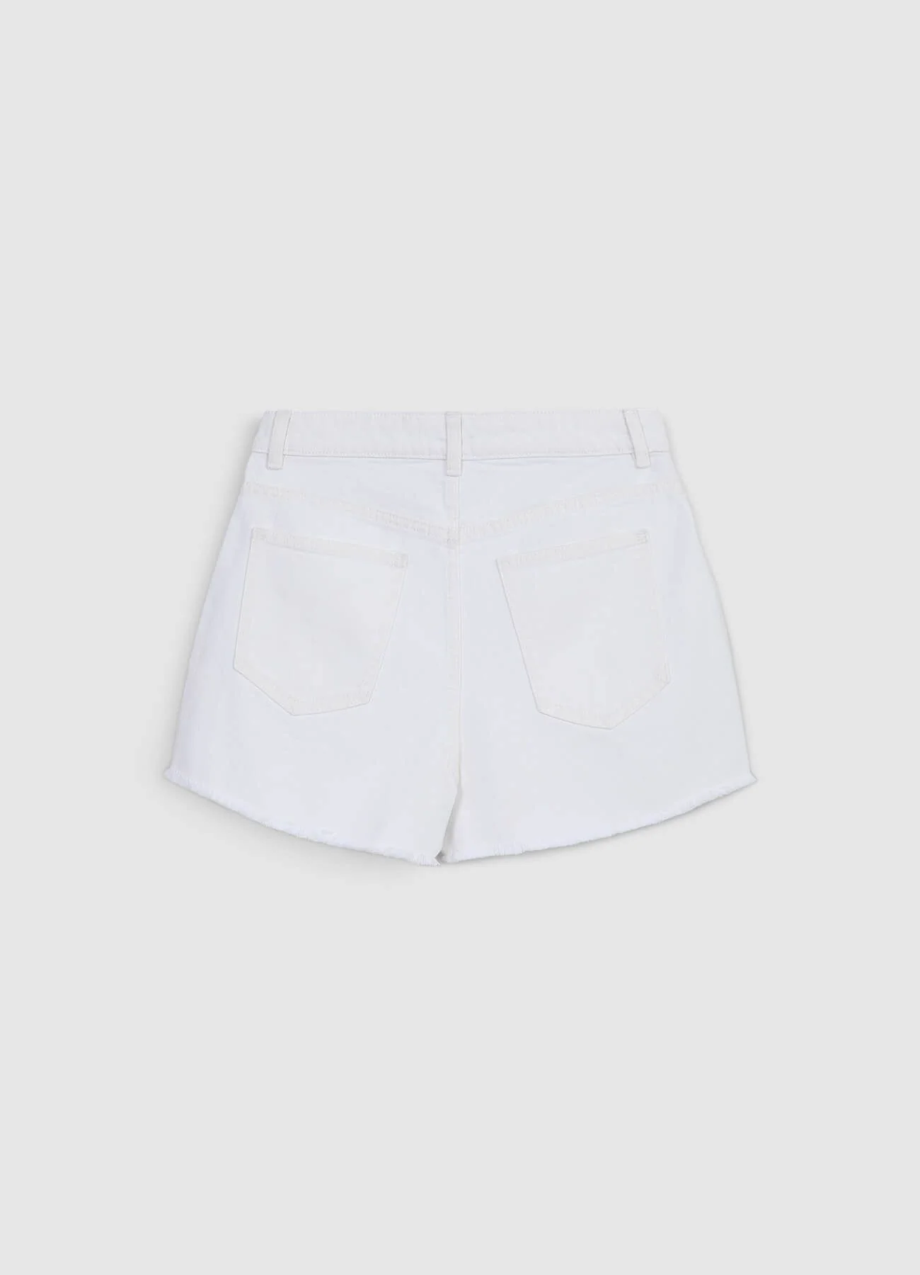 Pantaloncini mom con strappi - Image 3