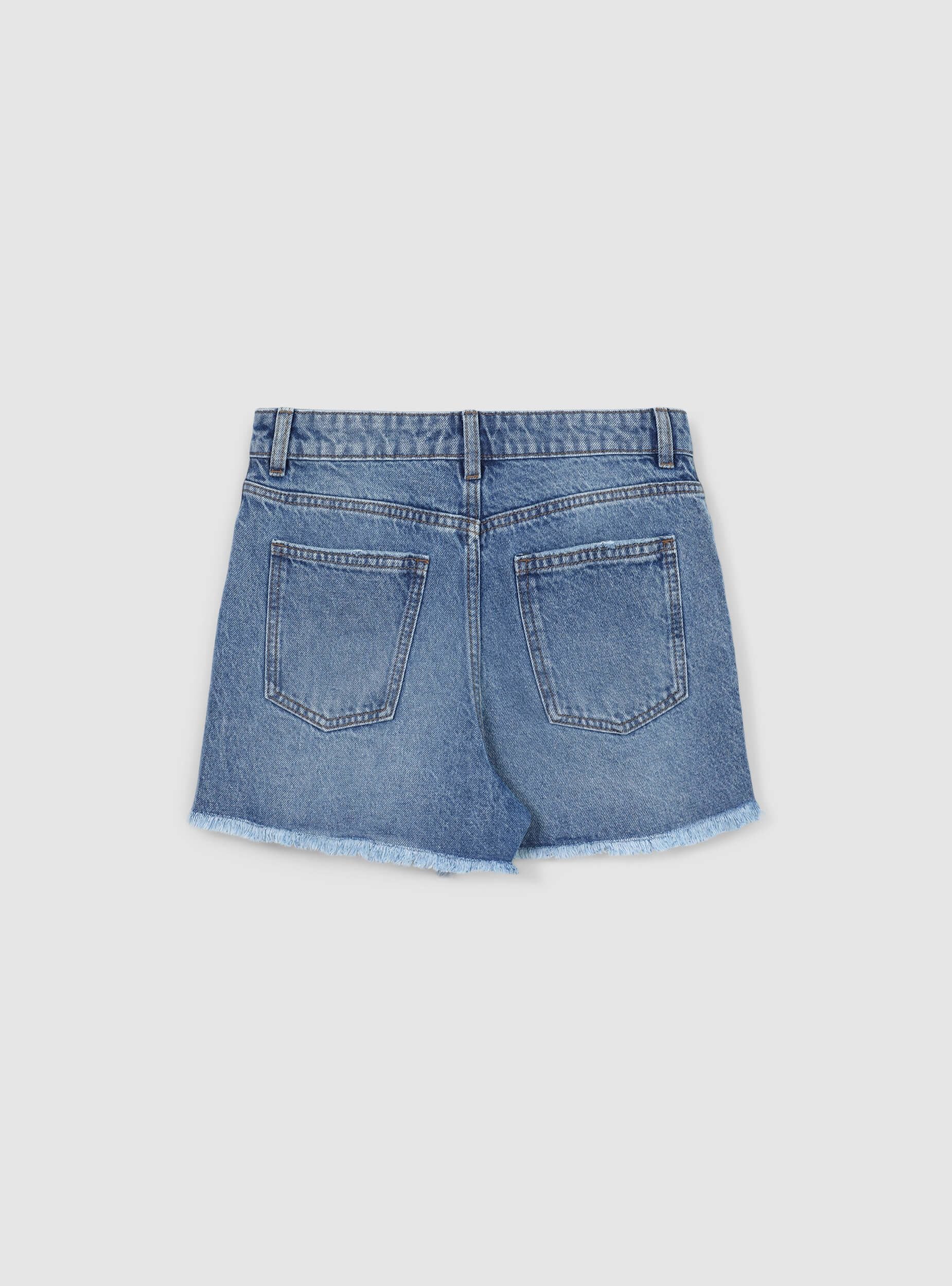 Pantaloncini mom con strappi - Image 6