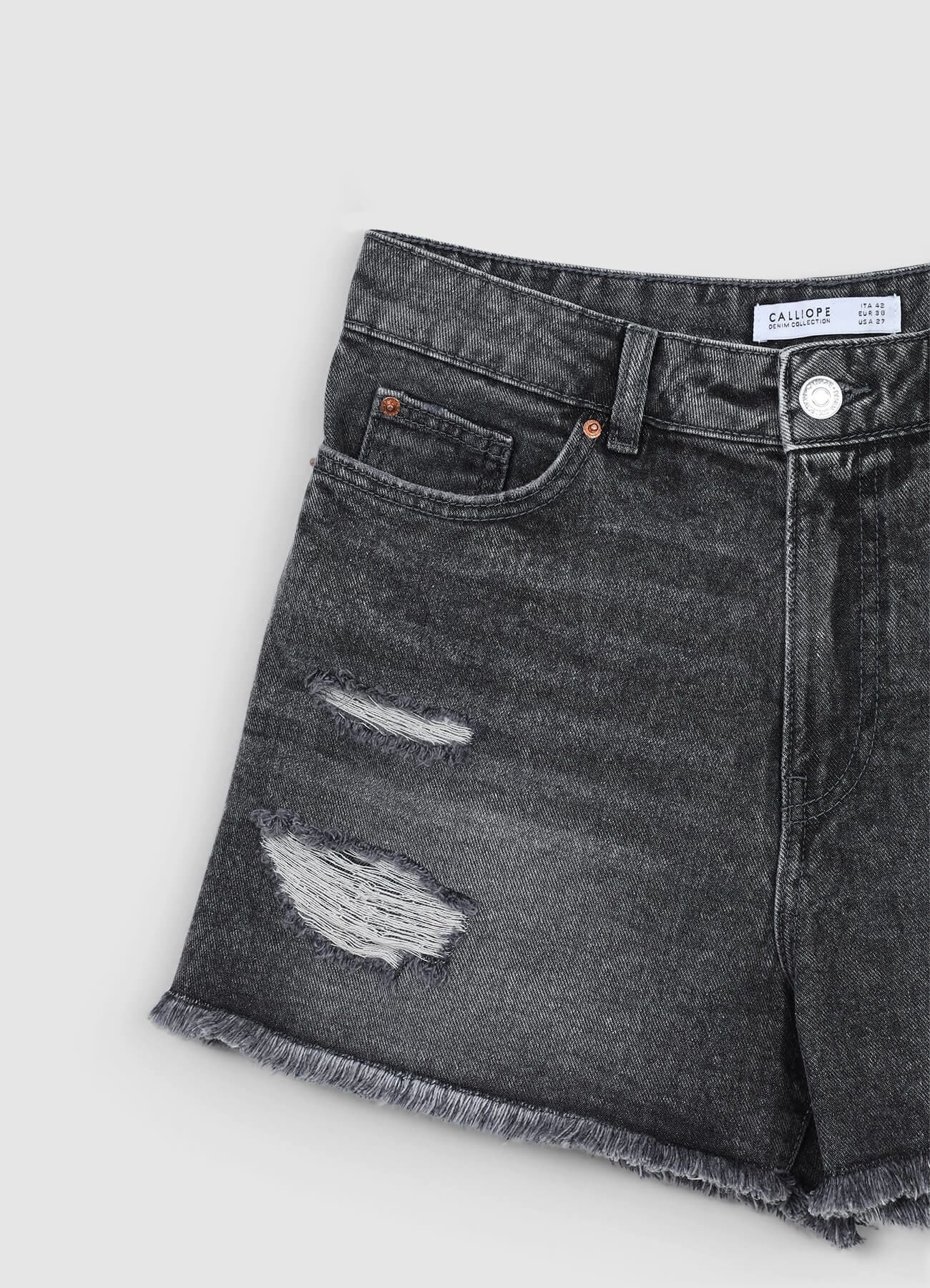 Pantaloncini mom strappi - Image 6