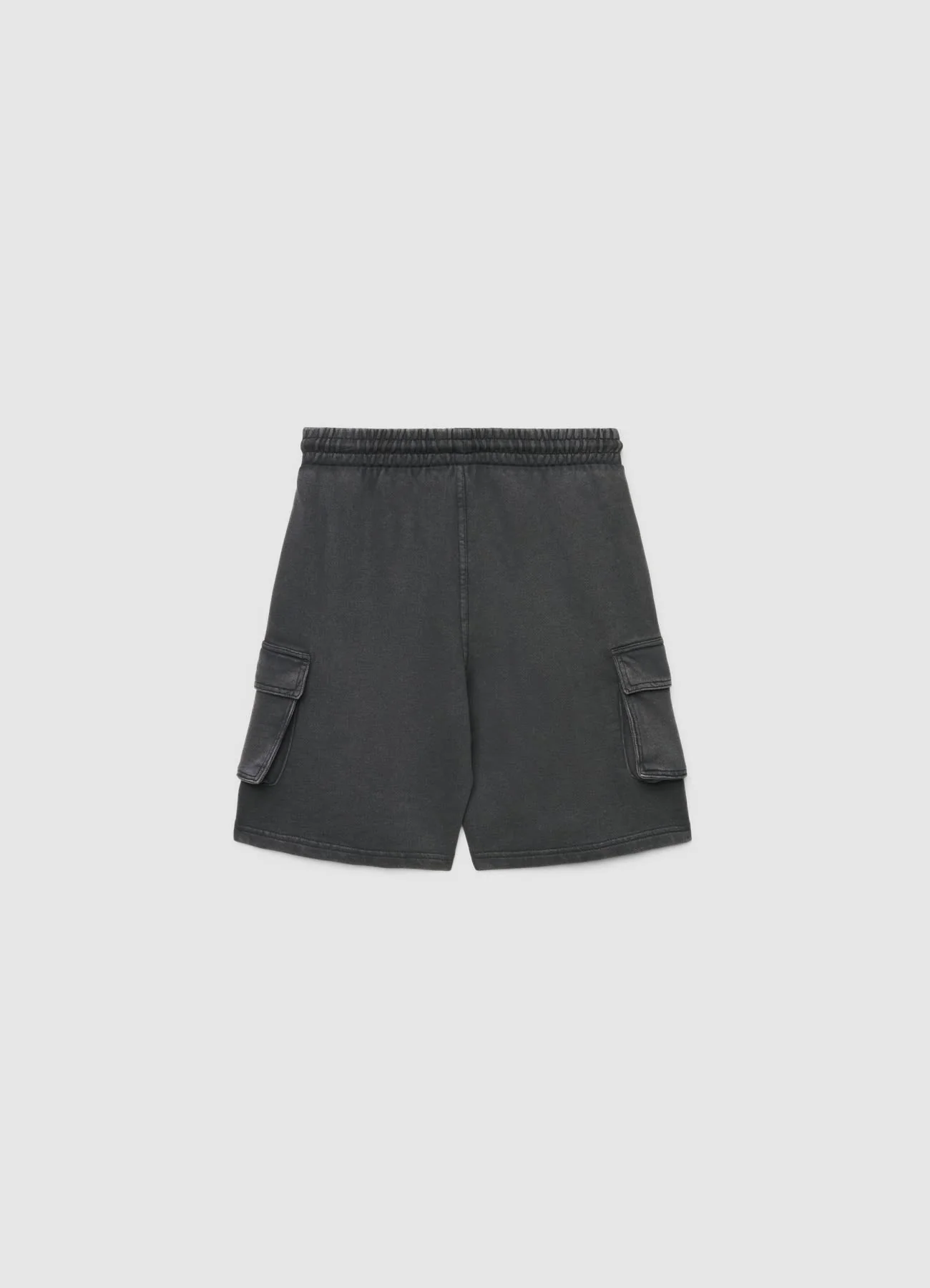 Pantaloncini over cargo con coulisse e ricamo - Image 2
