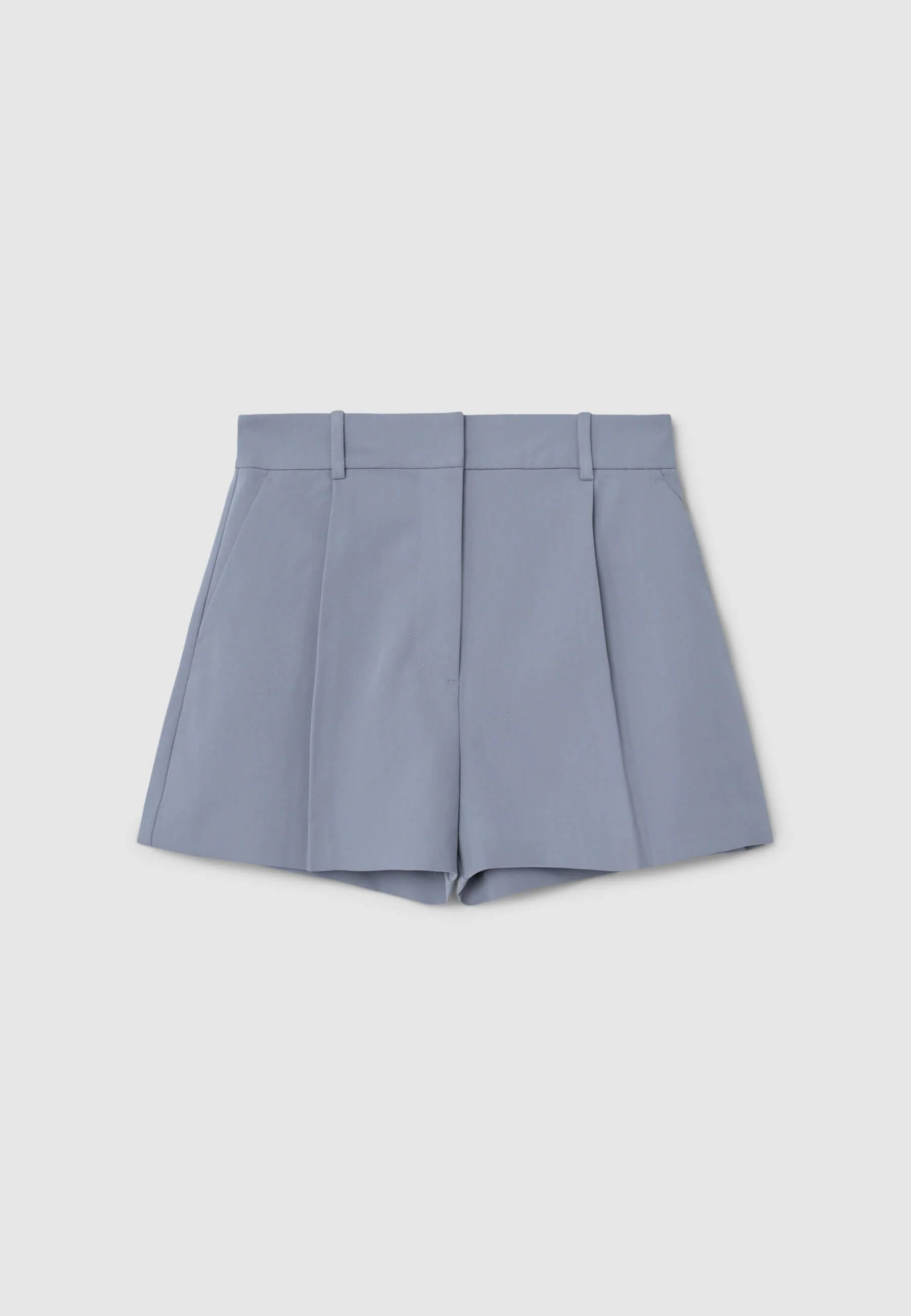 Pantaloncini tessuto melange - Image 6