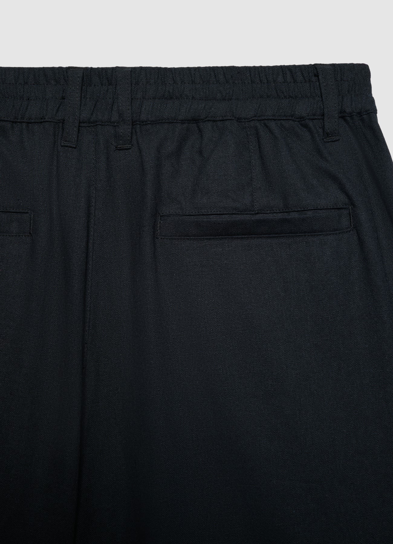 Pantaloncini wide in misto lino - Image 6