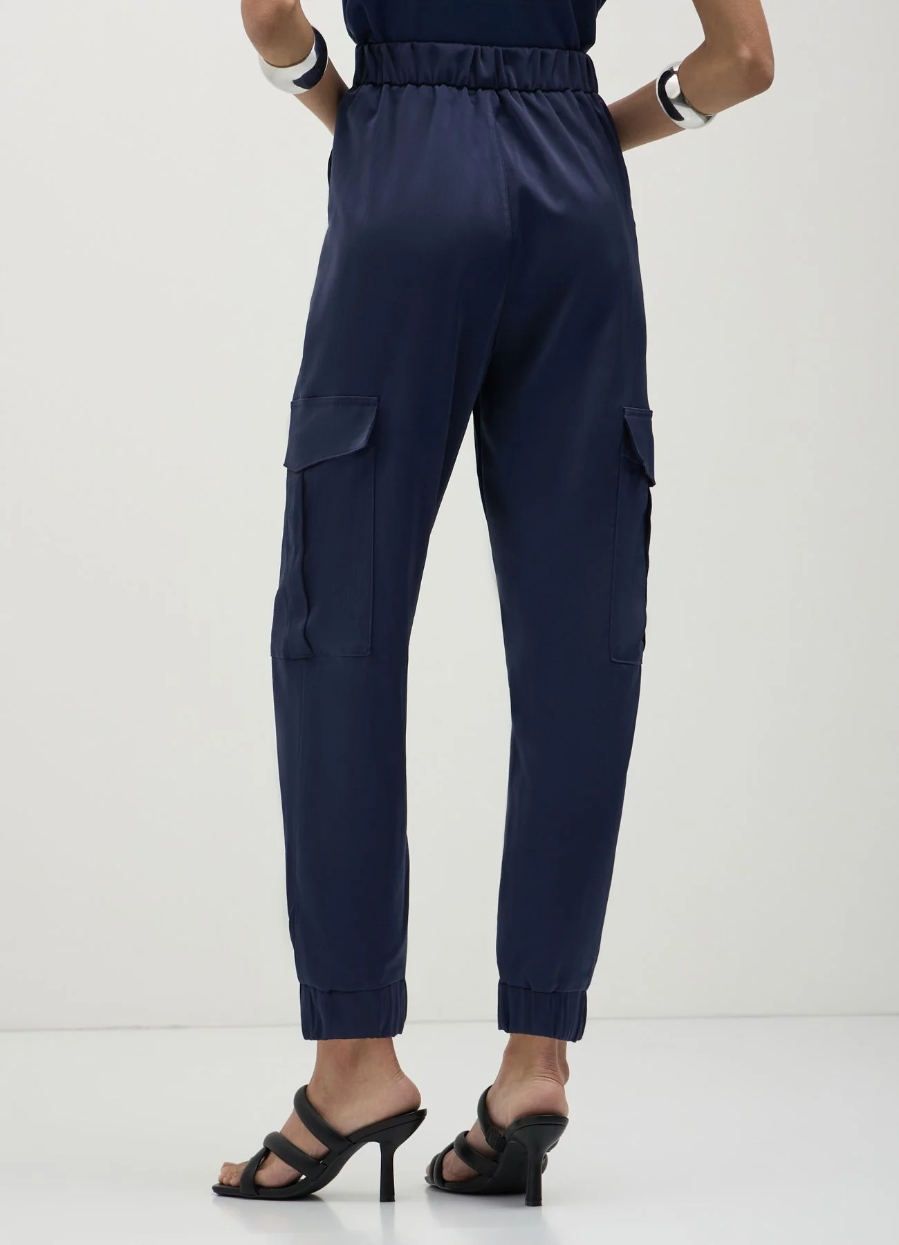Pantalone cargo satinati - Image 2