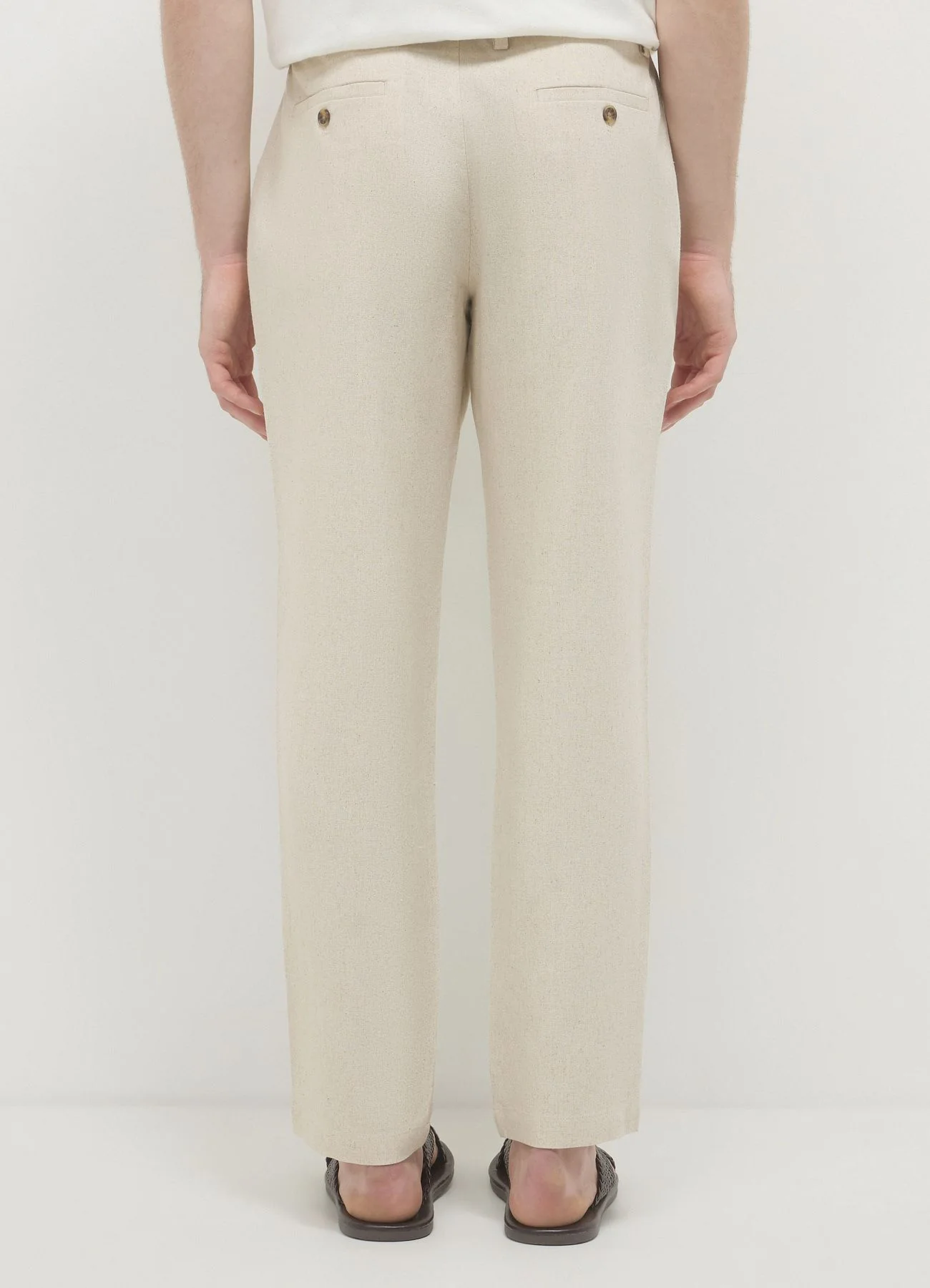 Pantalone chino misto lino - Image 2