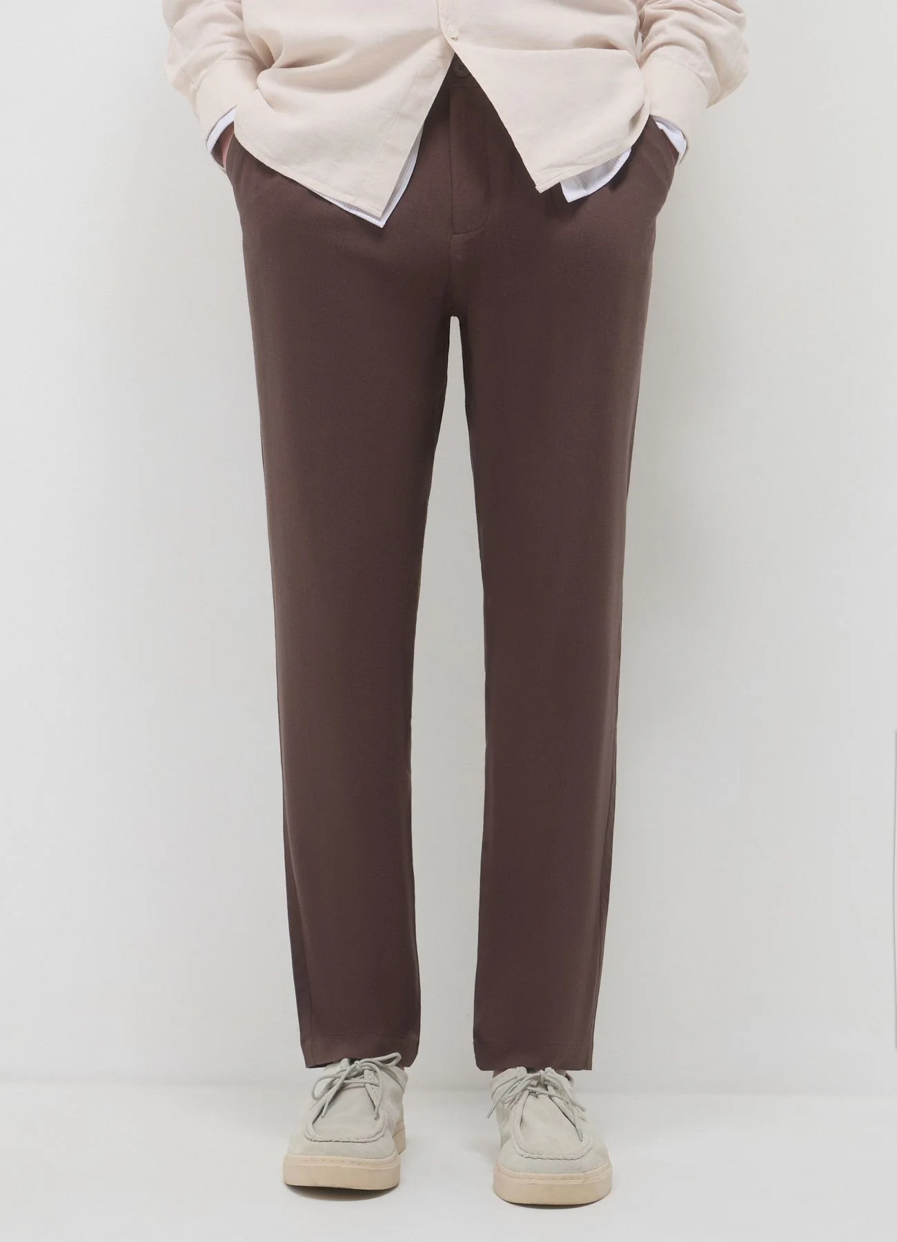 Pantalone chino misto lino - Image 3